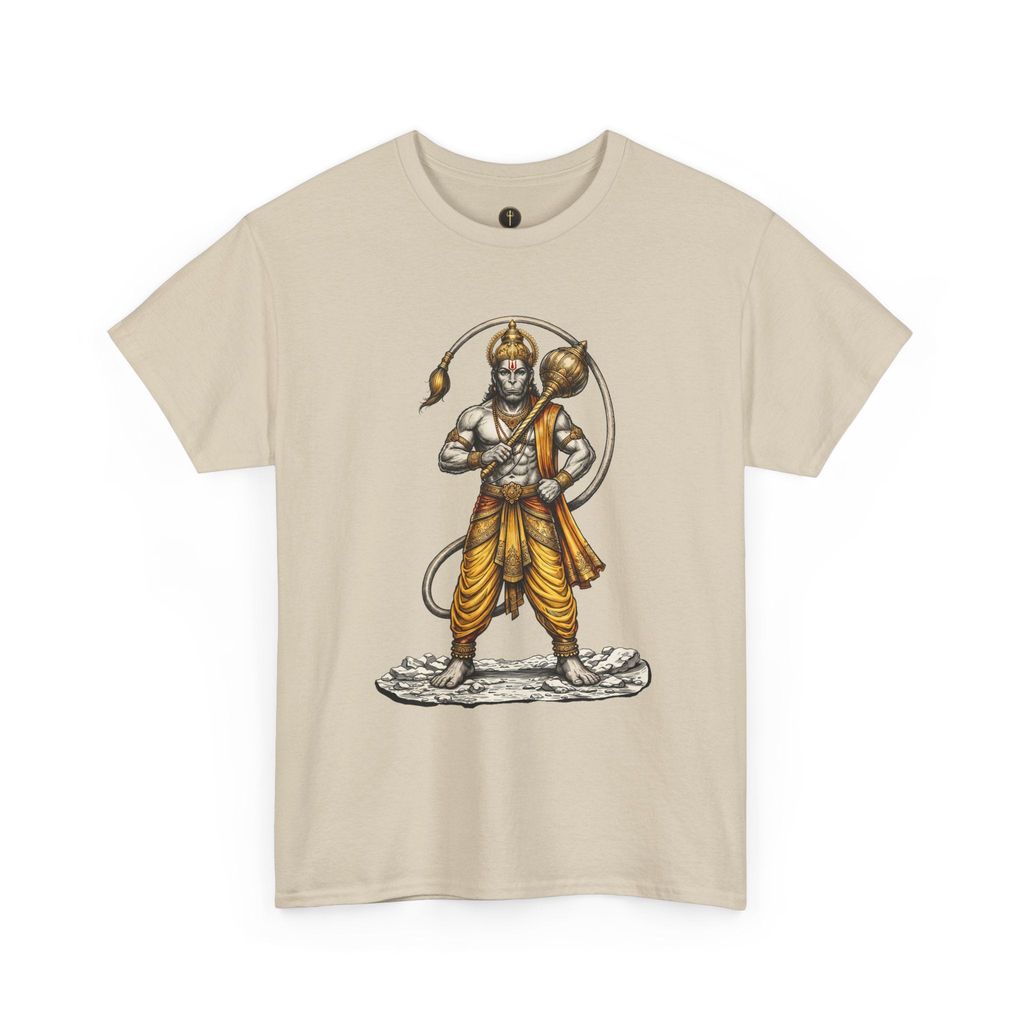 Veer Hanuman T-Shirt – Strength, Courage & Discipline Design