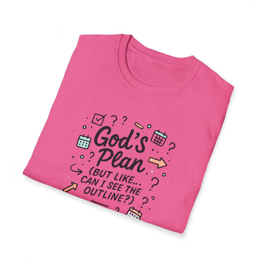 God's Plan Illustration T-Shirt