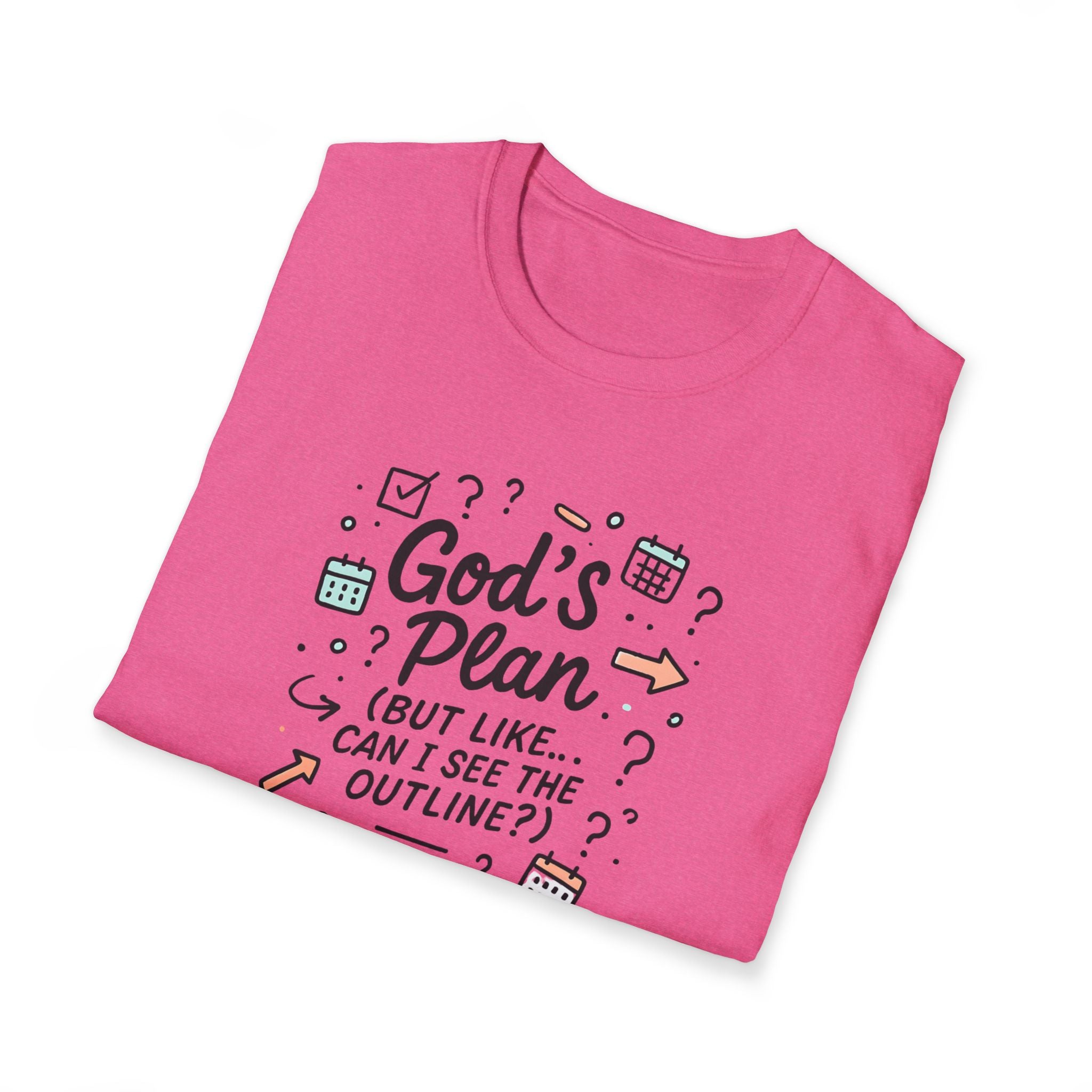 God's Plan Illustration T-Shirt
