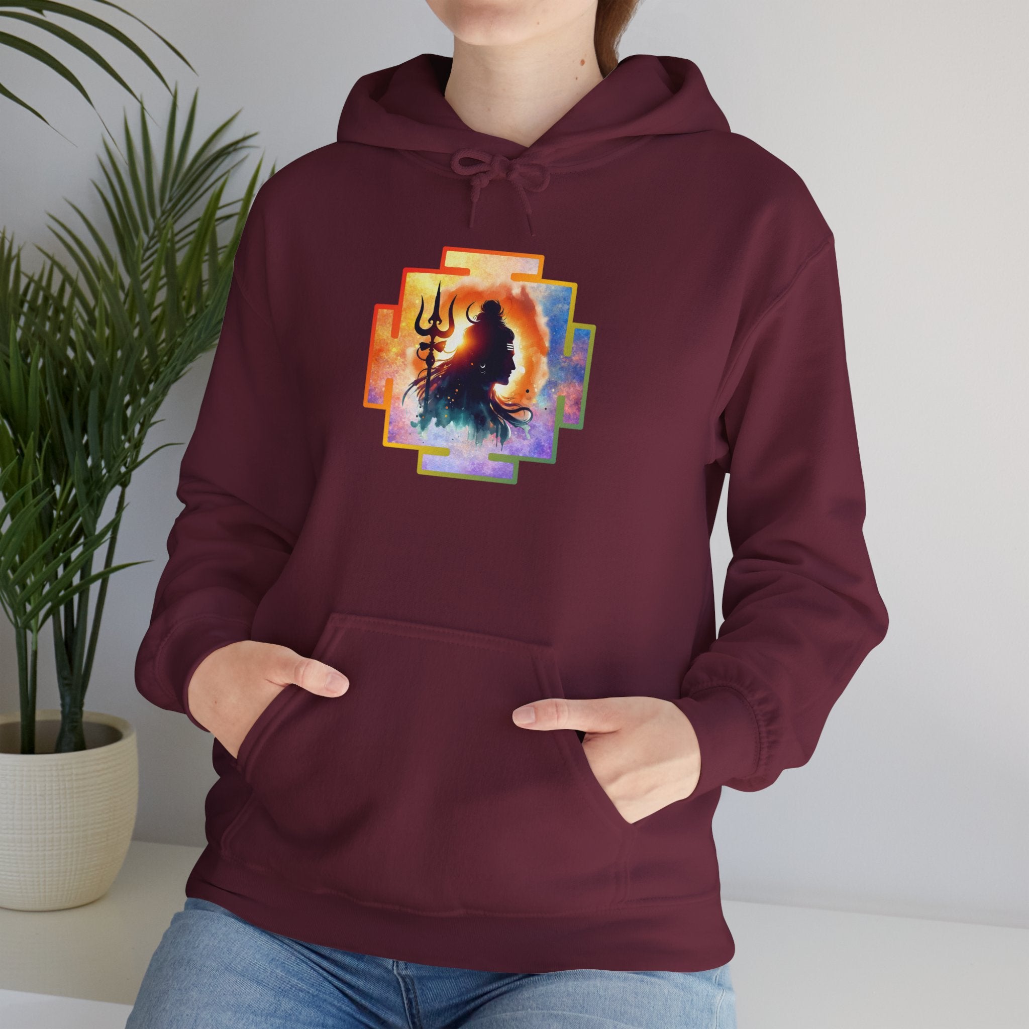 Shiva Cosmic Yantra Hoodie