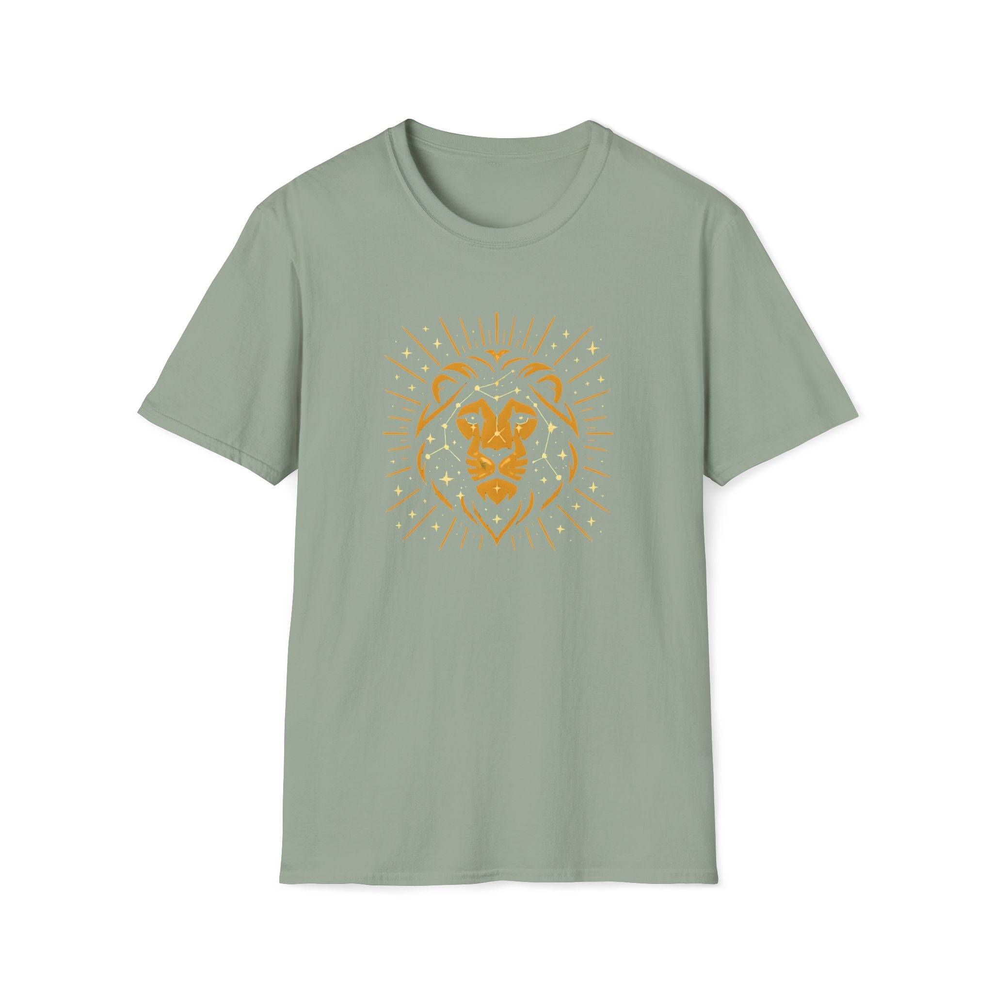 Golden Lion Constellation T-Shirt