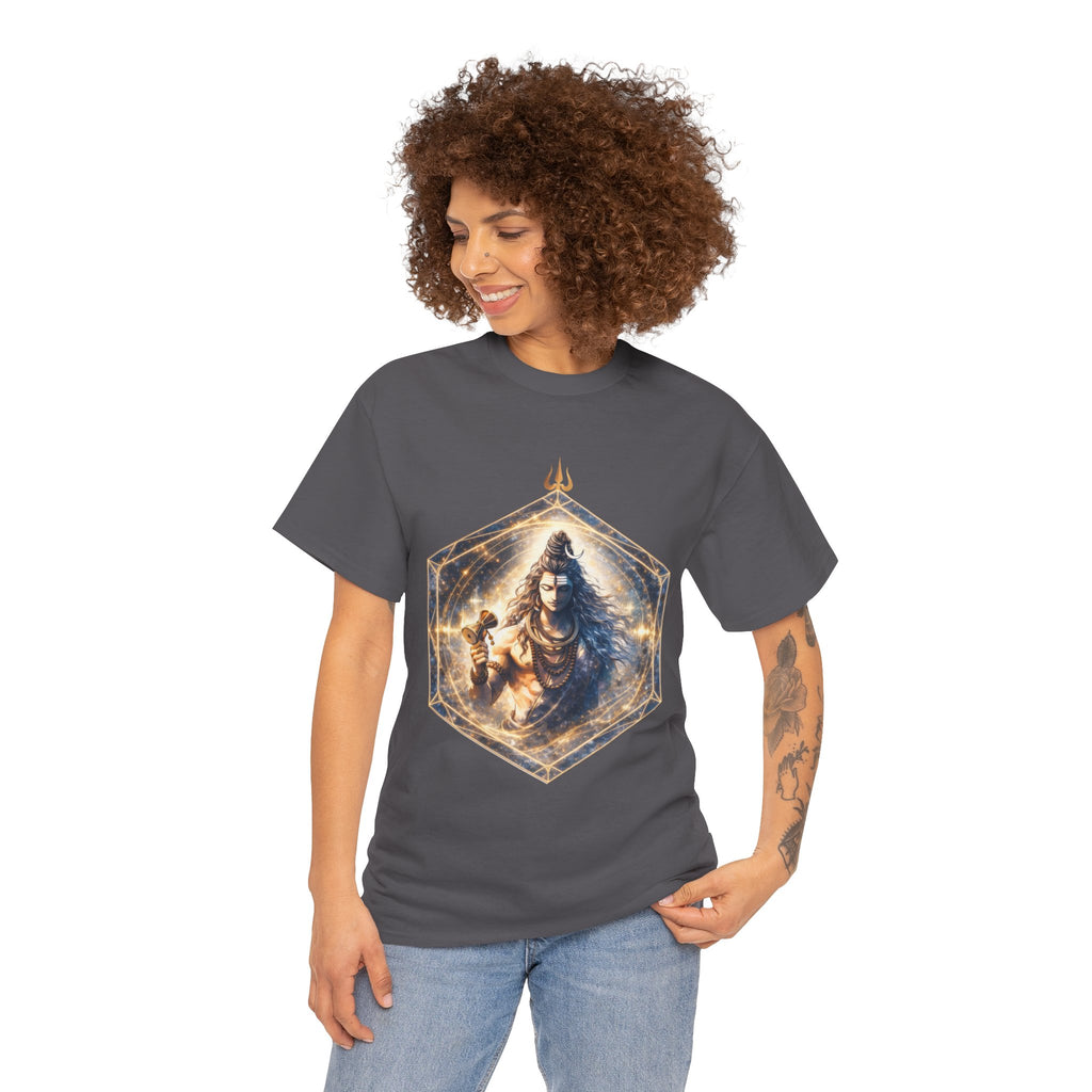 Shiva Damaru T-Shirt - Om Sound, Vibration & Spiritual Energy Tee