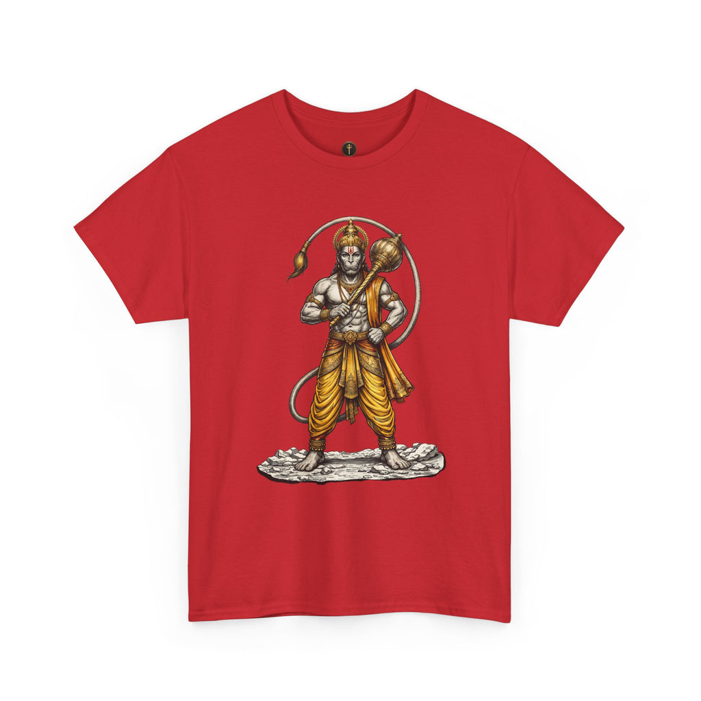 Veer Hanuman T-Shirt – Strength, Courage & Discipline Design