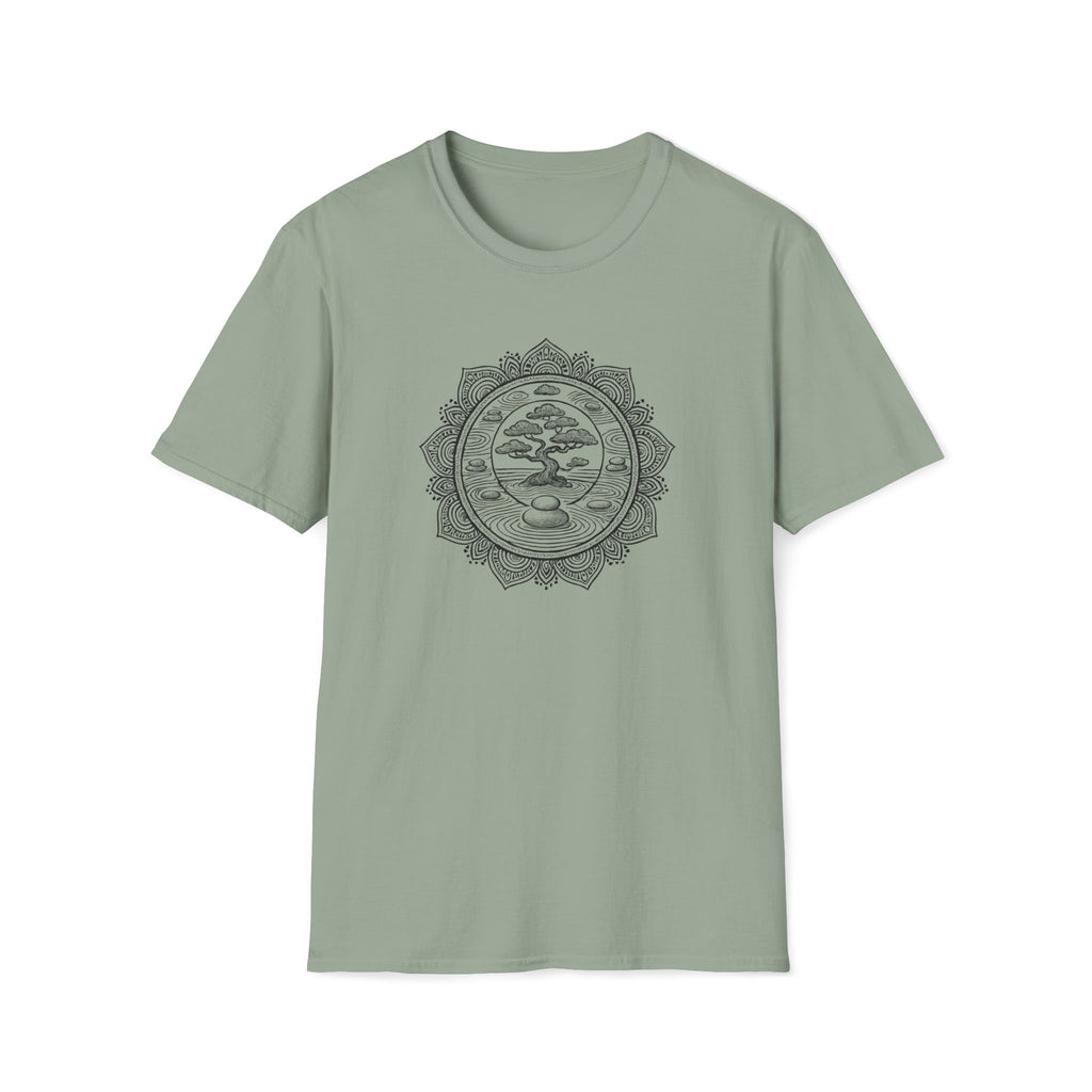 Zen Bonsai Mandala T-Shirt