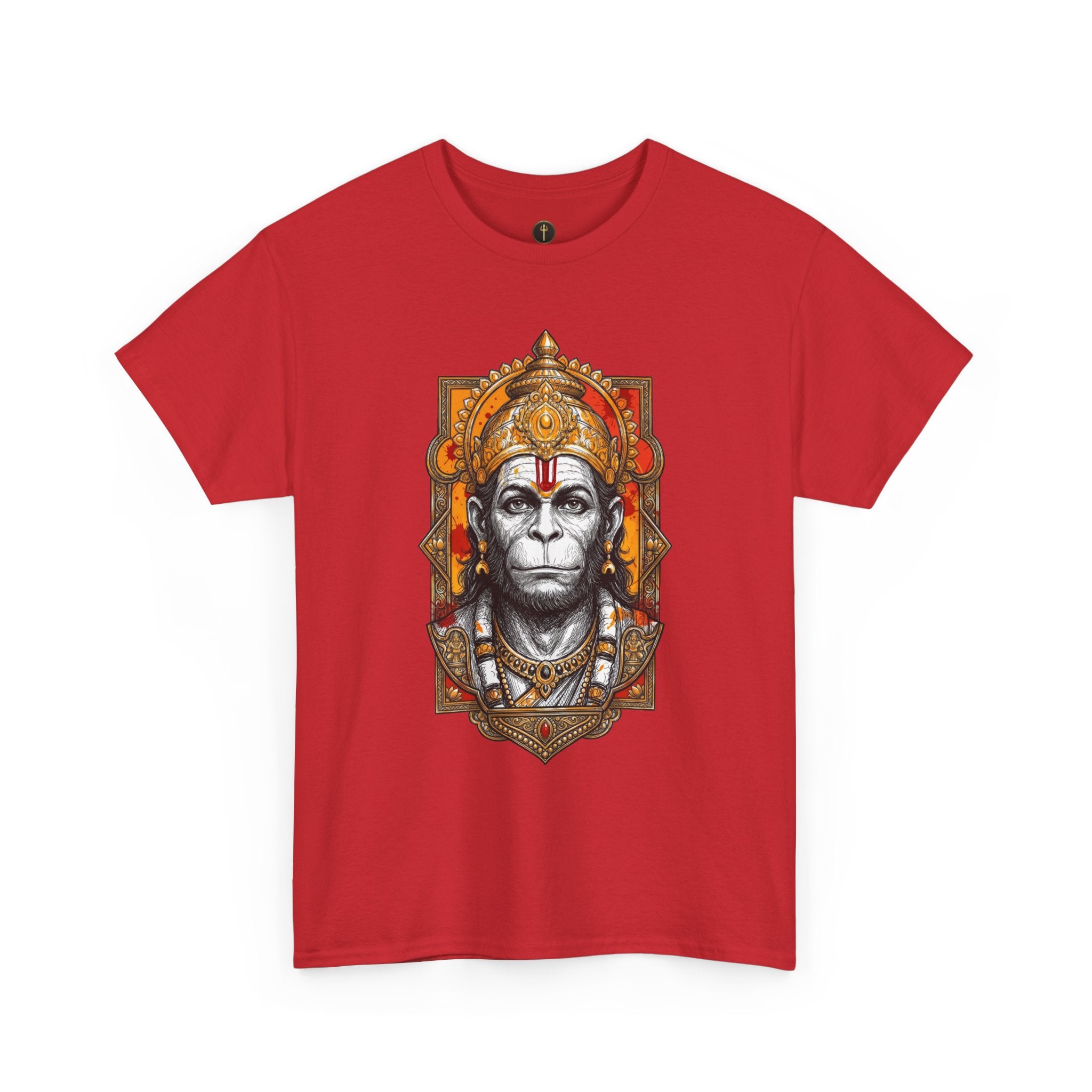 Hanuman The Watcher T-Shirt – Calm Strength & Inner Awareness Design