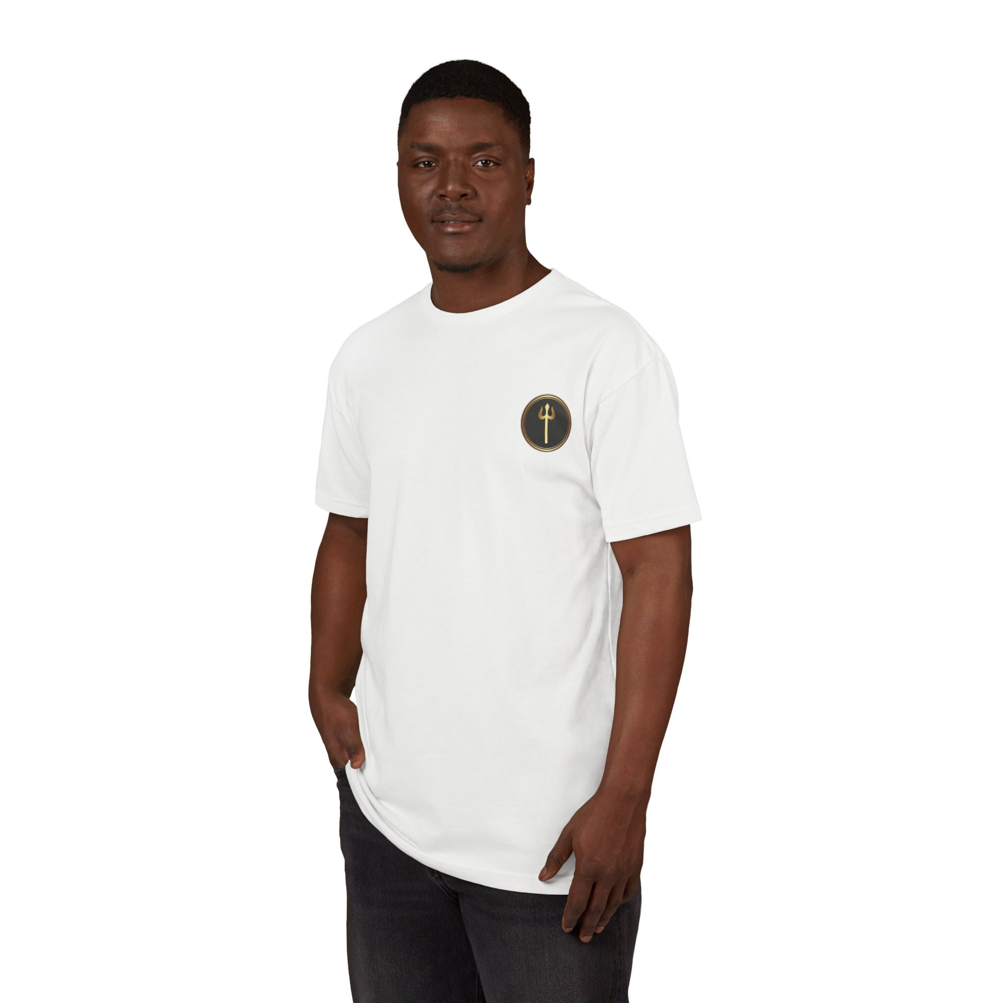 Shiva Cosmic Yantra Suede T-Shirt