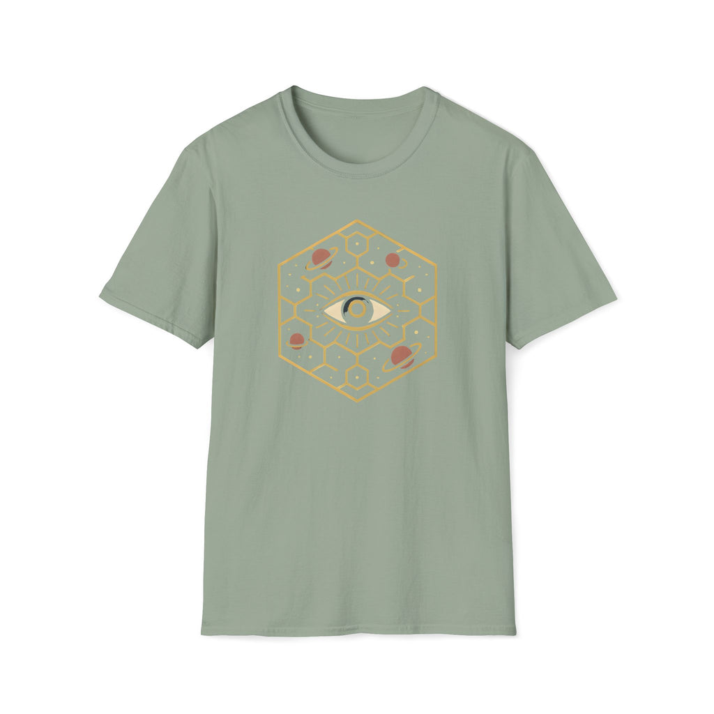 Cosmic Eye Hexagon T-Shirt