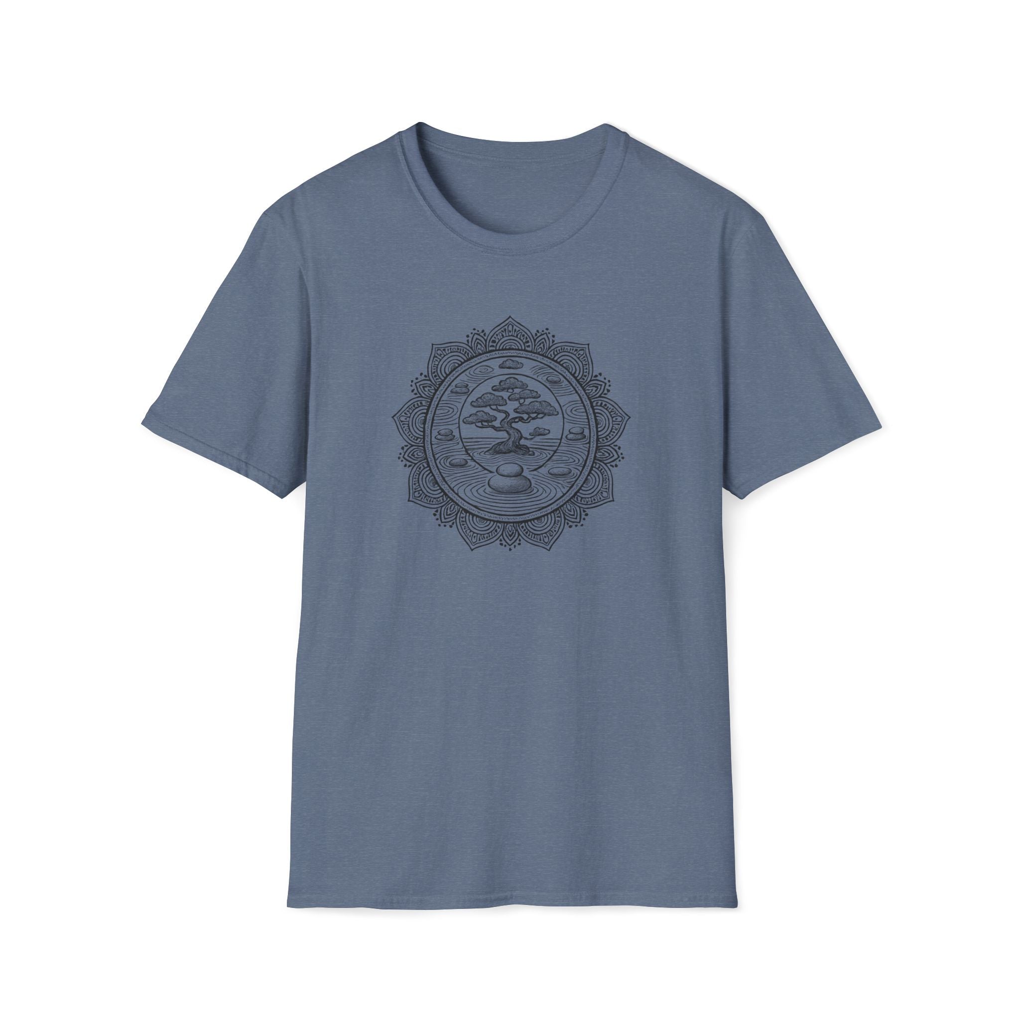 Zen Bonsai Mandala T-Shirt