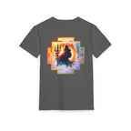 Shiva Cosmic Yantra Suede T-Shirt