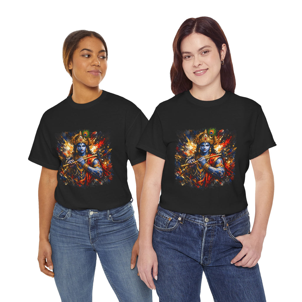 Krishna Warrior T-Shirt – | Spiritual Strength Shirt
