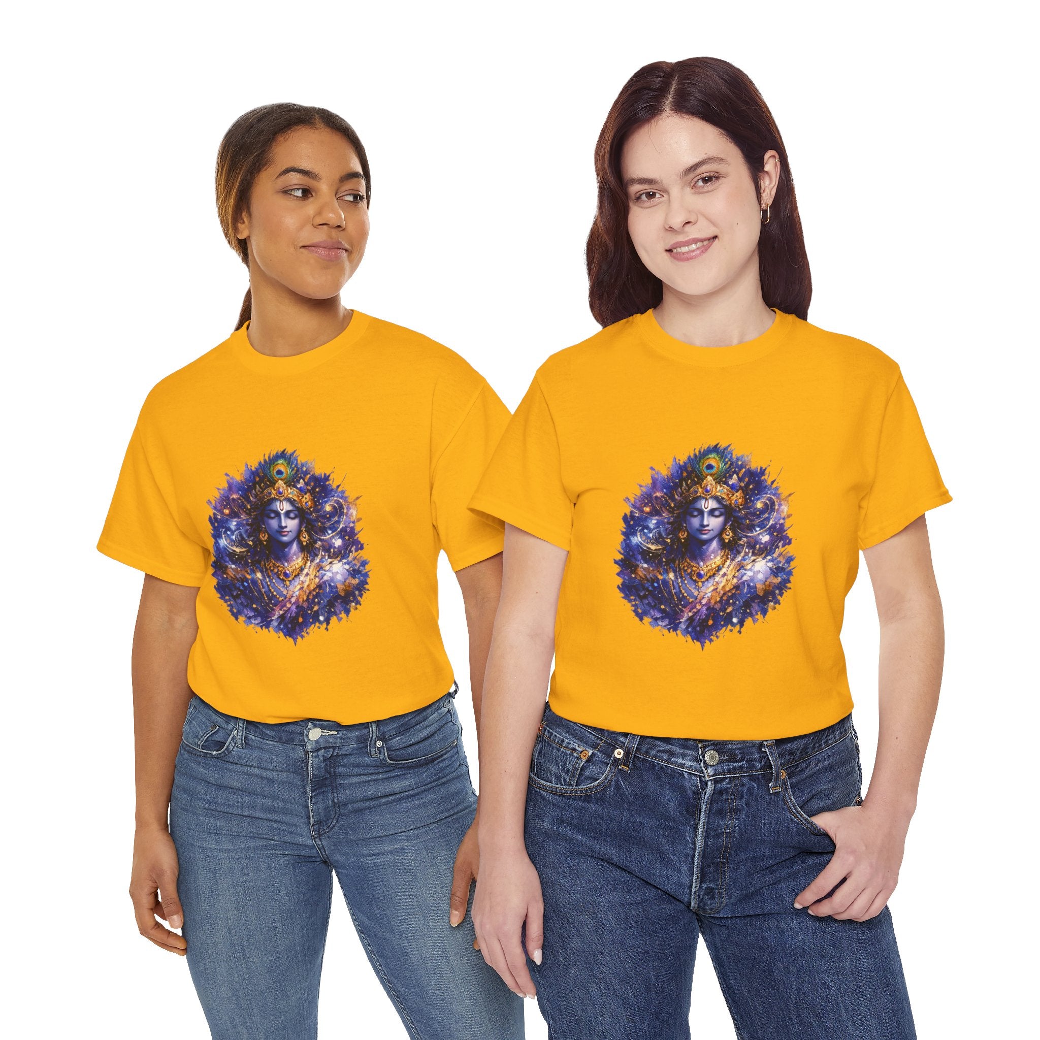 Krishna Cosmic T-Shirt – Vishvarupa Inspired Graphic Tee