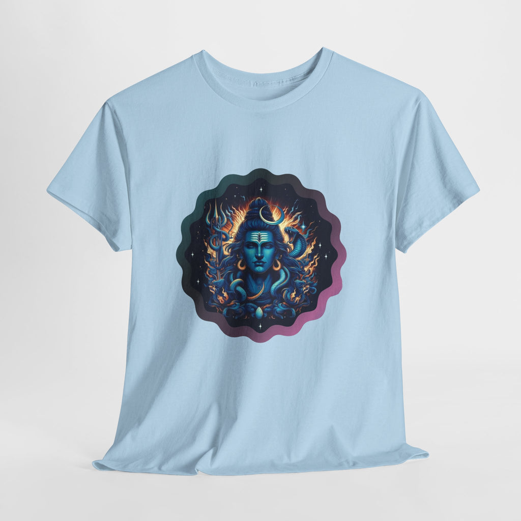 Lord Shiva Flame Graphic T-Shirt