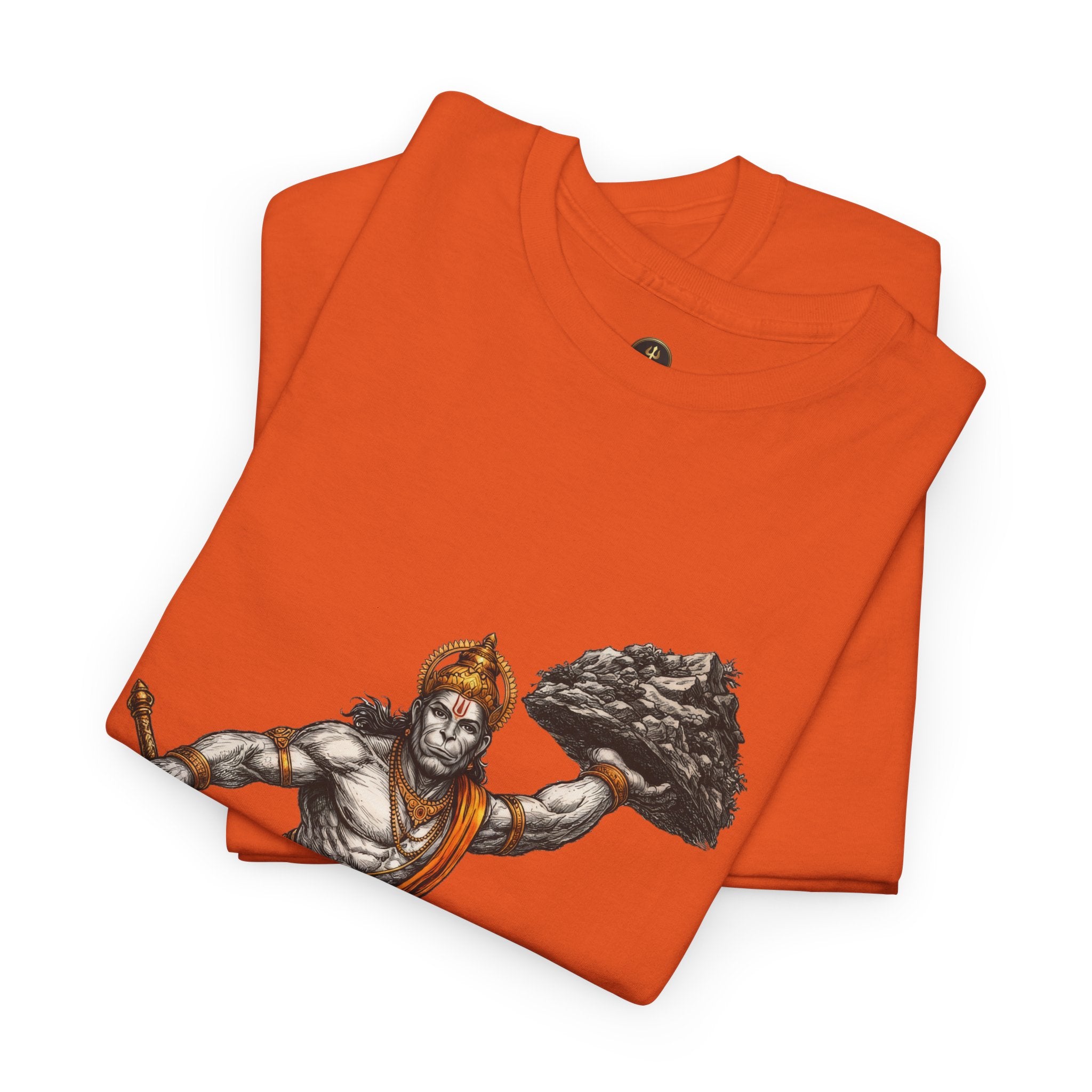 Hanuman Sanjeevani T-Shirt – Strength in Action & Devotion Design