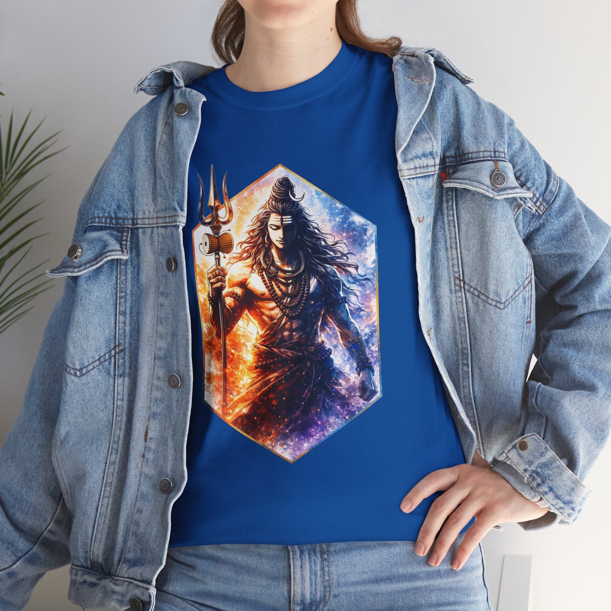 Shiva Trident T-Shirt - Destroyer of Illusion, Strength & Transformation Tee