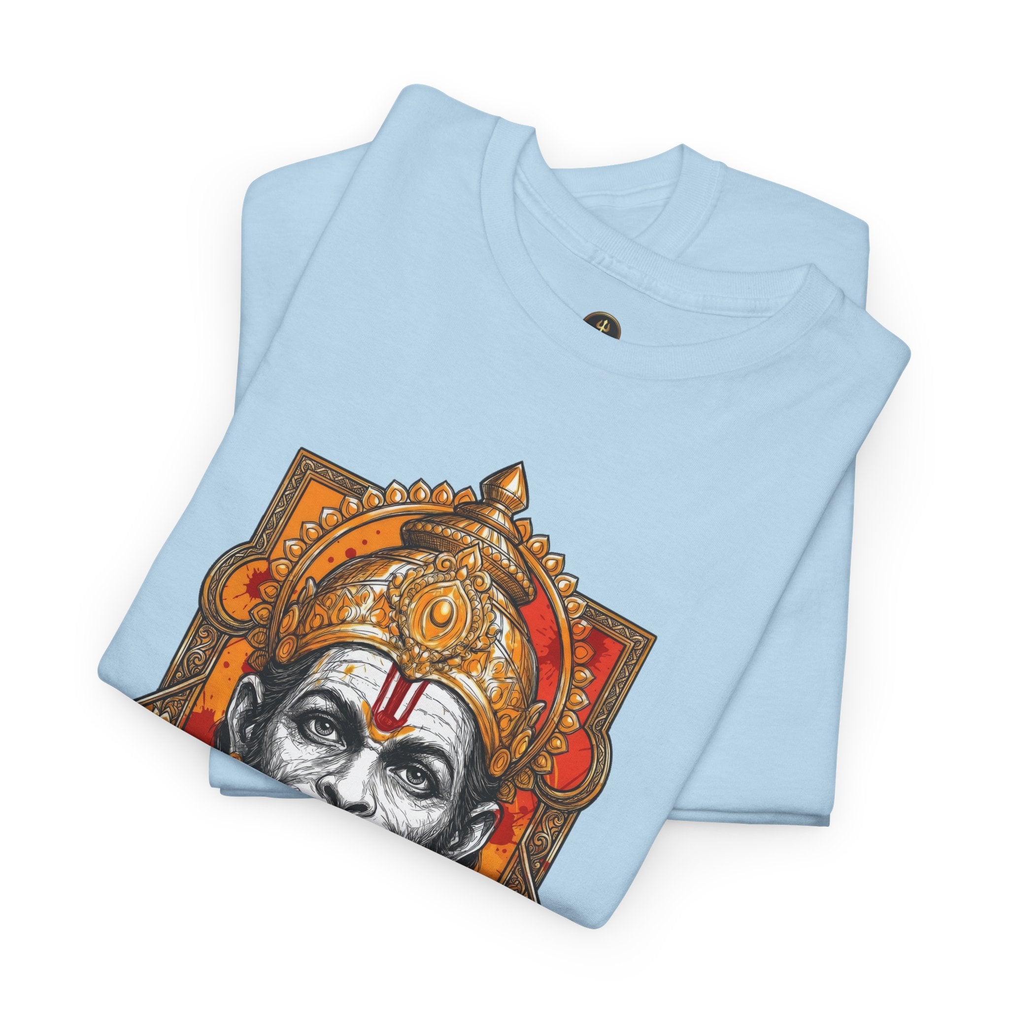 Hanuman The Watcher T-Shirt – Calm Strength & Inner Awareness Design