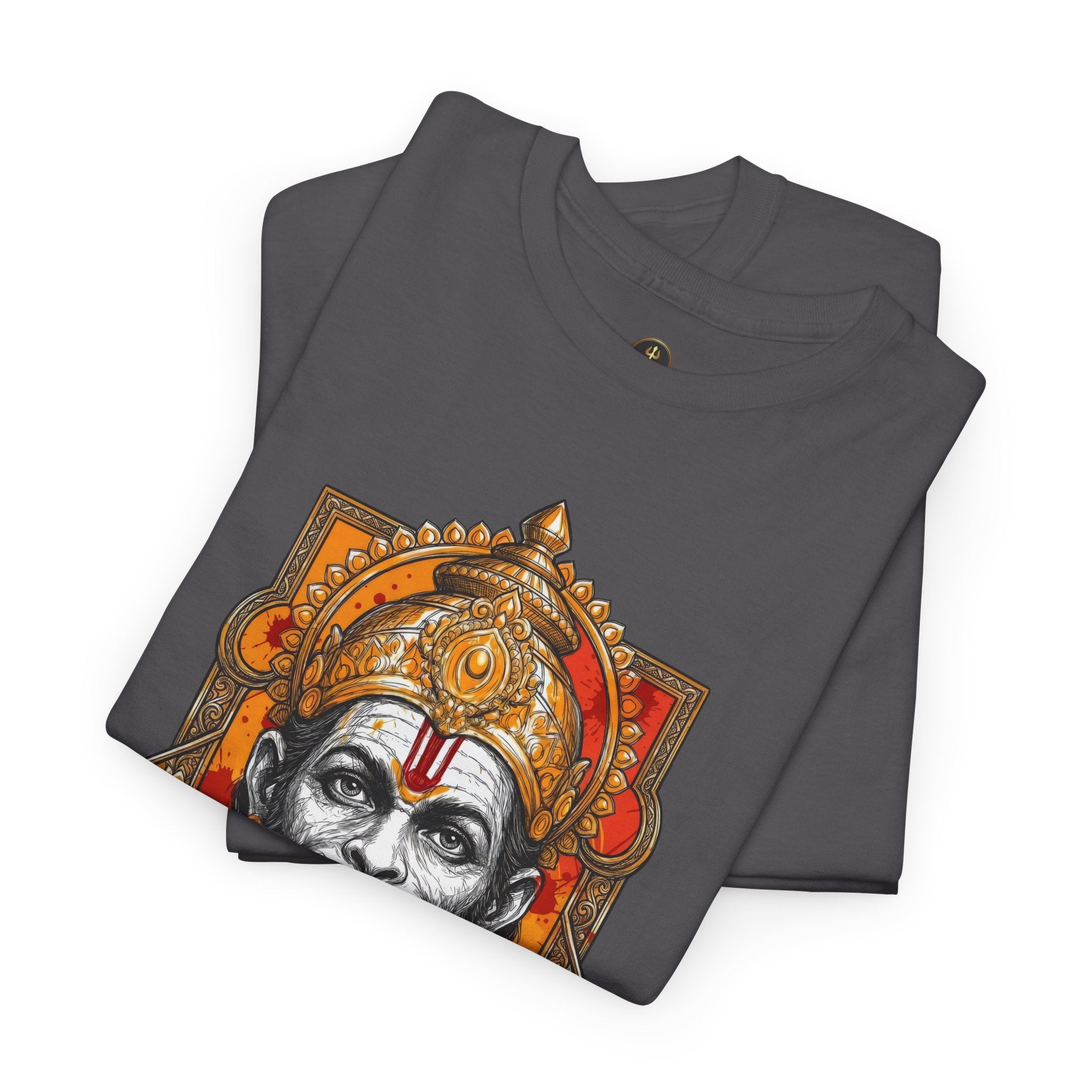 Hanuman The Watcher T-Shirt – Calm Strength & Inner Awareness Design