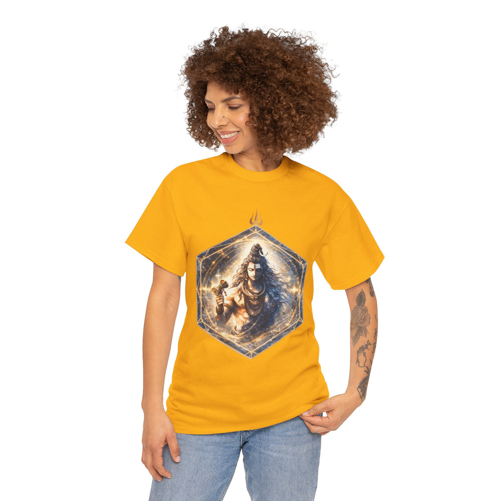 Shiva Damaru T-Shirt - Om Sound, Vibration & Spiritual Energy Tee