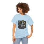 Krishna Black T-Shirt – Spiritual | Minimal Krishna