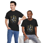Krishna Black T-Shirt – Spiritual | Minimal Krishna