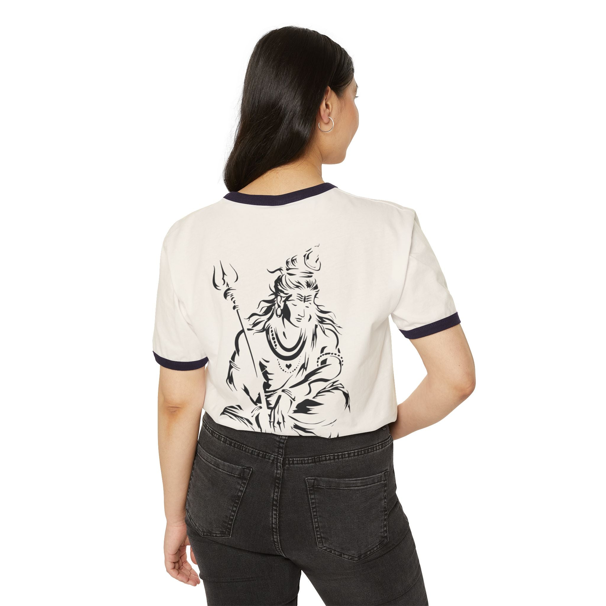 Shiva Inner Peace Ringer Tee