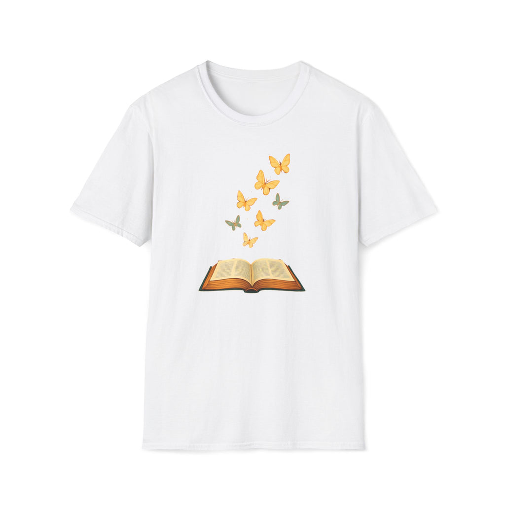Butterflies Rise from Book T-Shirt