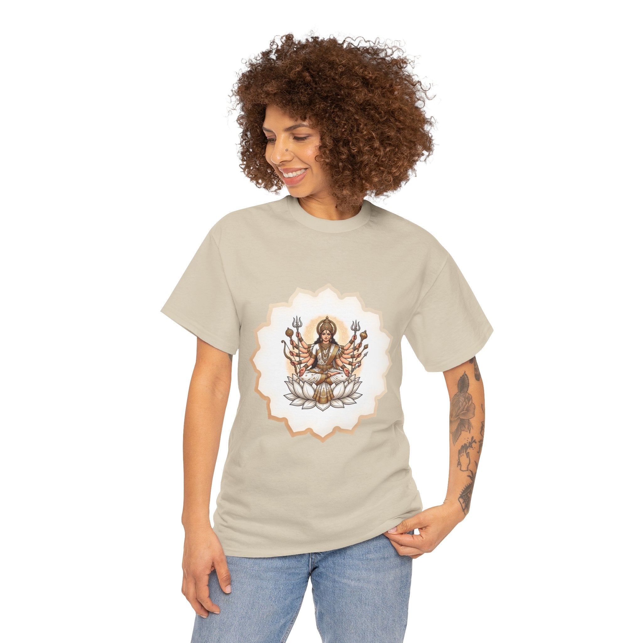 Navratri Night 8 Mahagauri T-Shirt