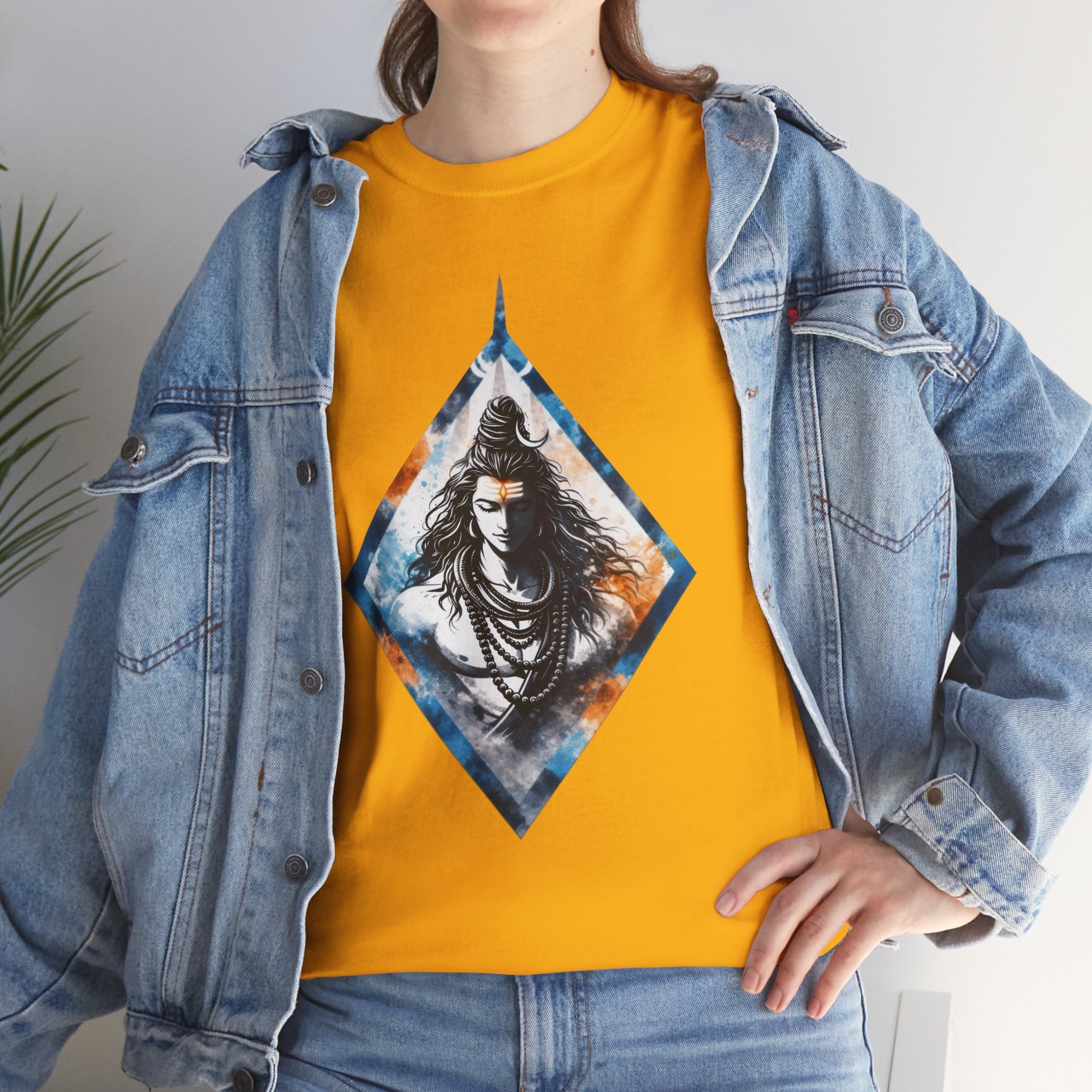 Mahadev Minimal T-Shirt - Shiva Third Eye, Awareness & Power Tee