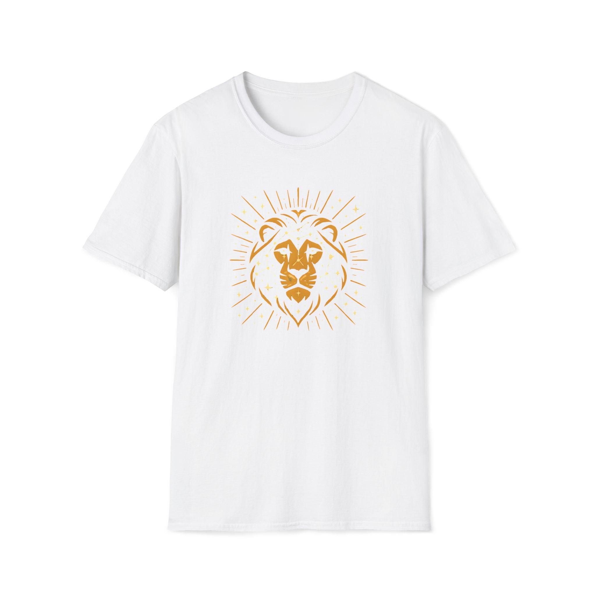 Golden Lion Constellation T-Shirt