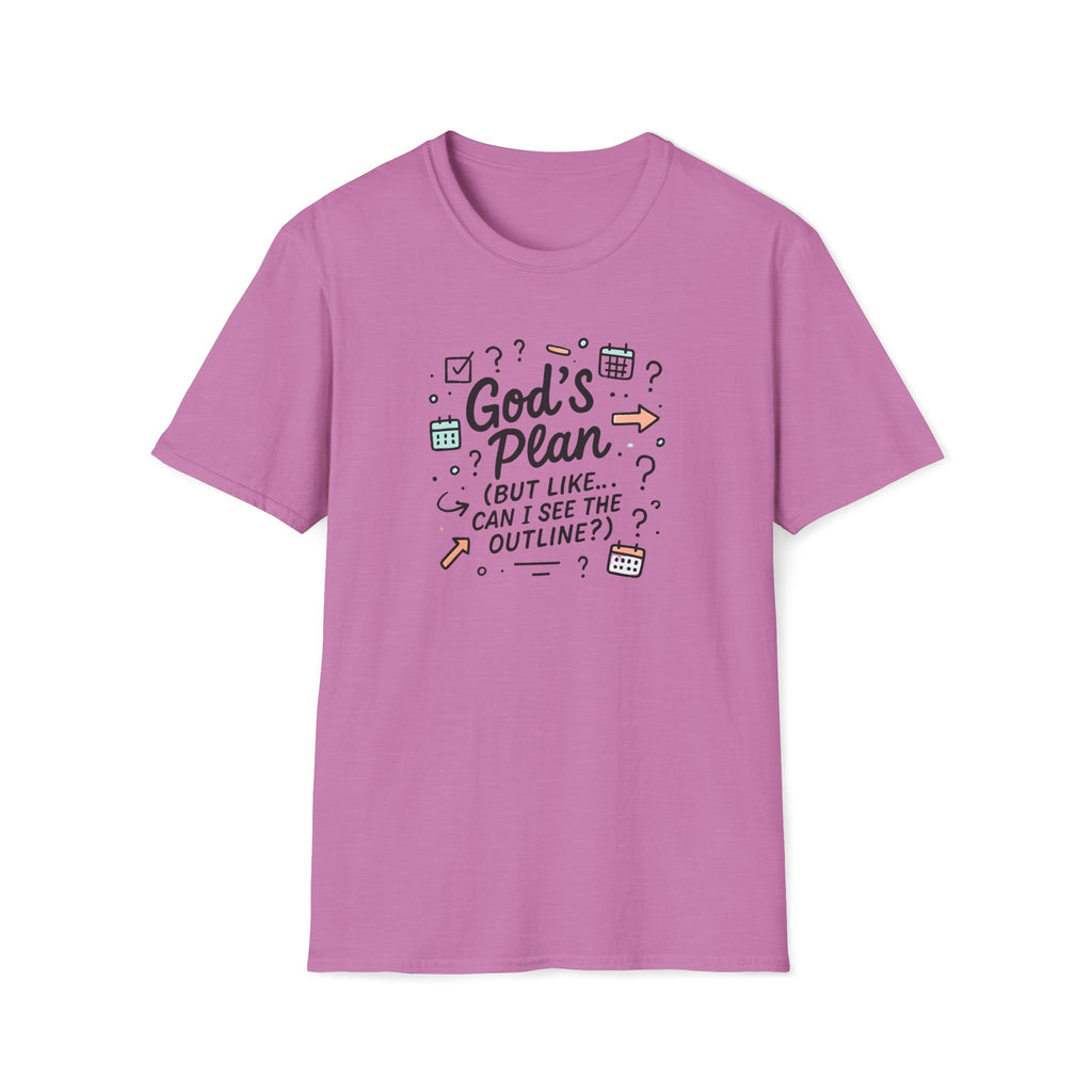 God's Plan Illustration T-Shirt