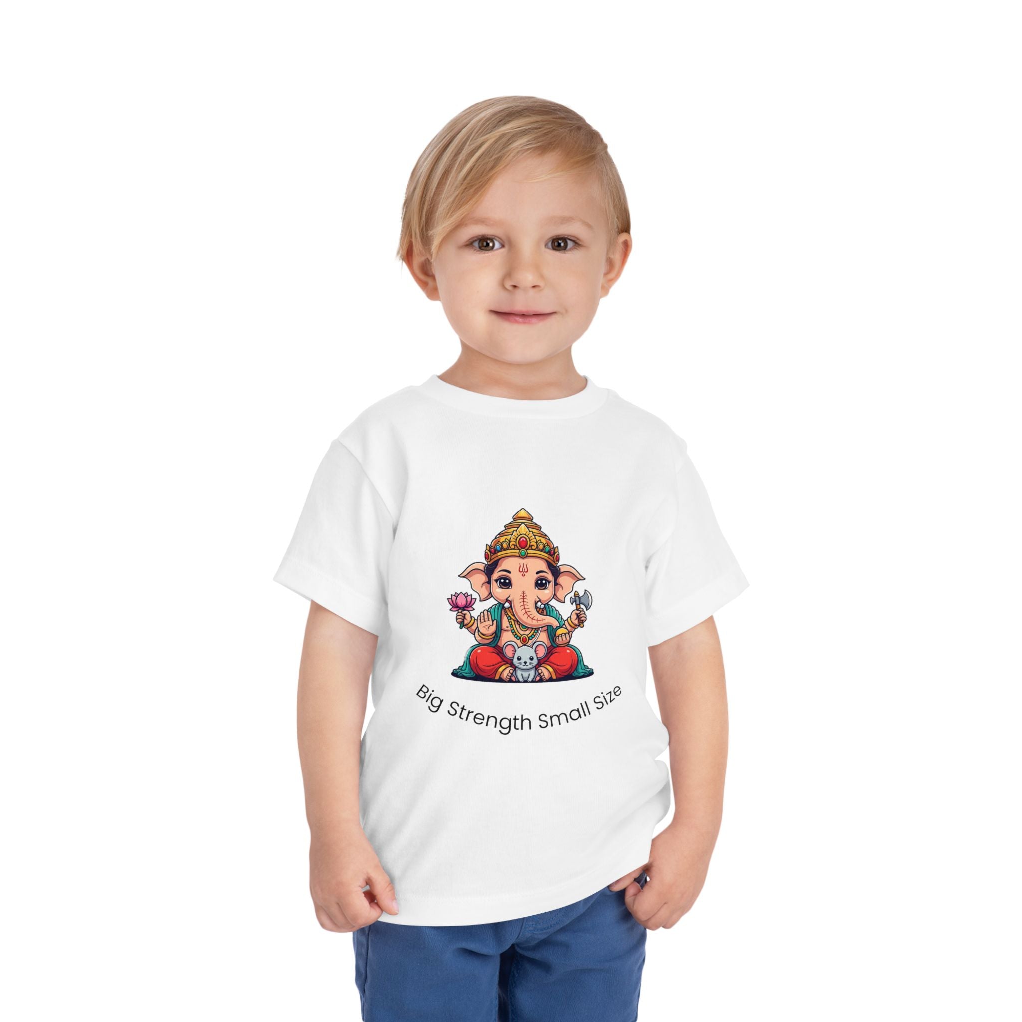 Baby Ganesha “Big Strength Small Size” Kids T-Shirt
