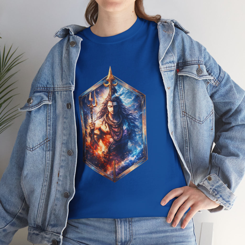 Cosmic Shiva T-Shirt – Universe Energy, Balance & Consciousness Tee