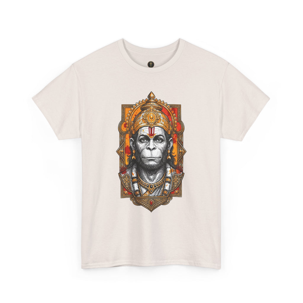 Hanuman The Watcher T-Shirt – Calm Strength & Inner Awareness Design