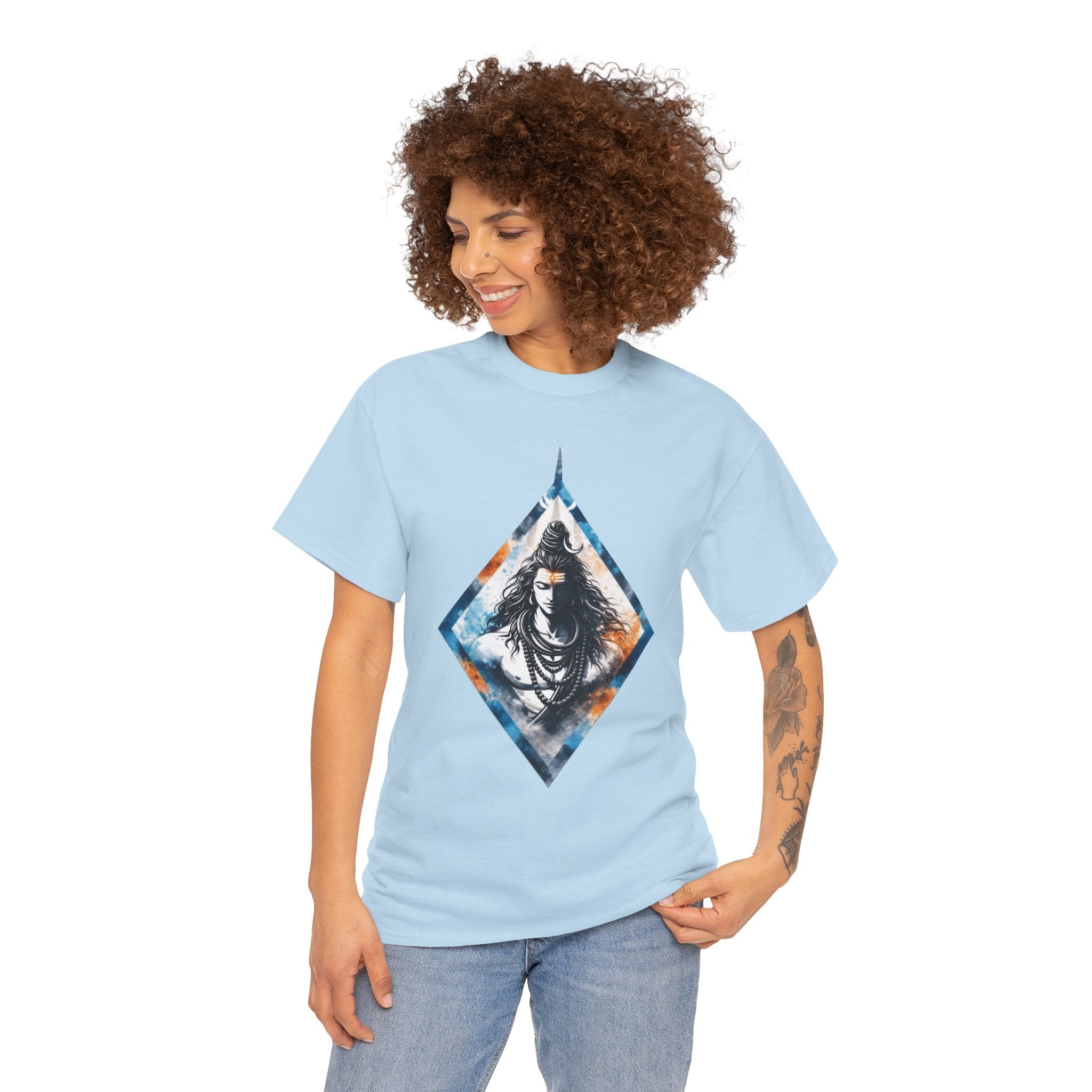 Mahadev Minimal T-Shirt - Shiva Third Eye, Awareness & Power Tee