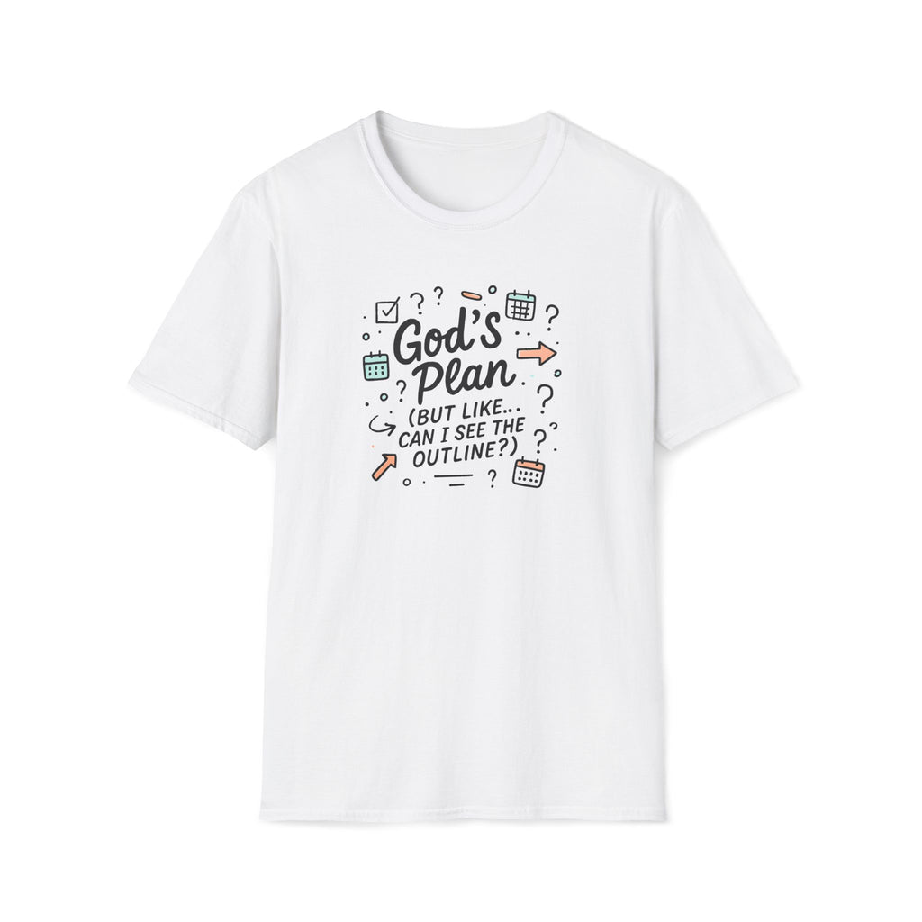 God's Plan Illustration T-Shirt