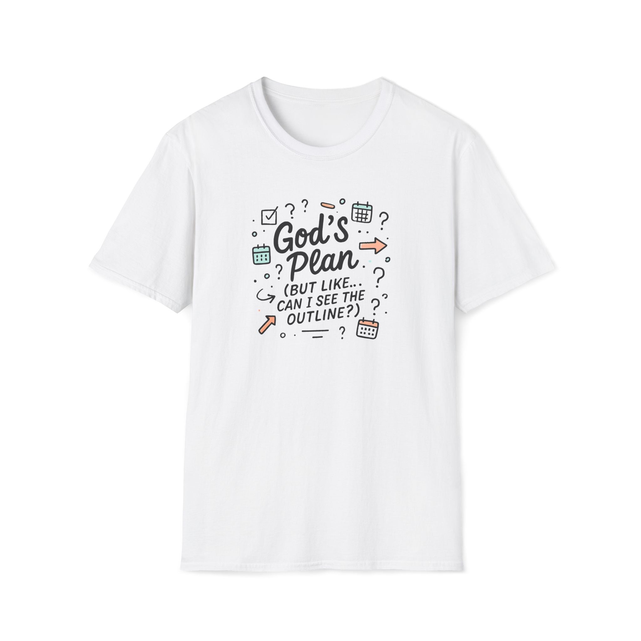 God's Plan Illustration T-Shirt