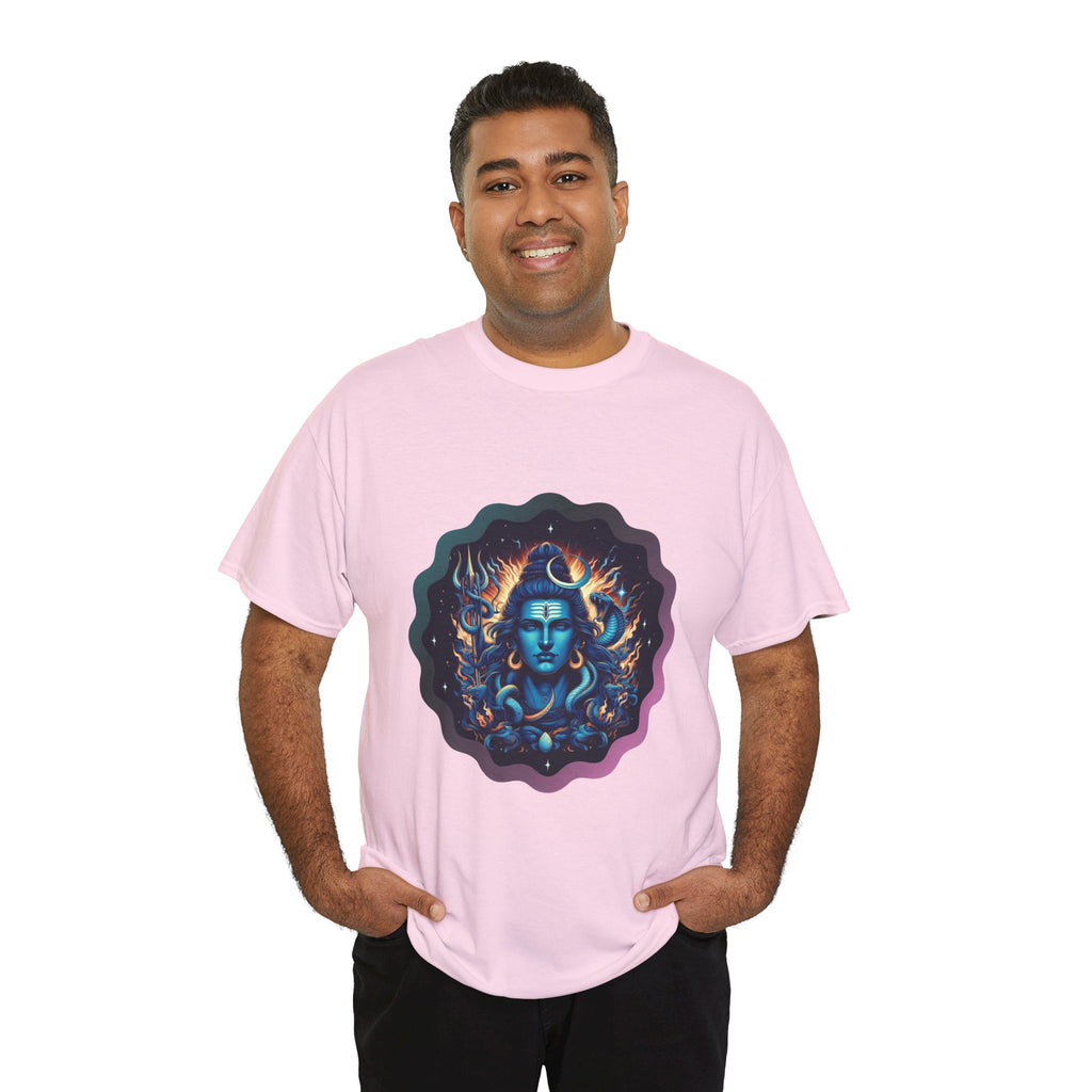 Lord Shiva Flame Graphic T-Shirt