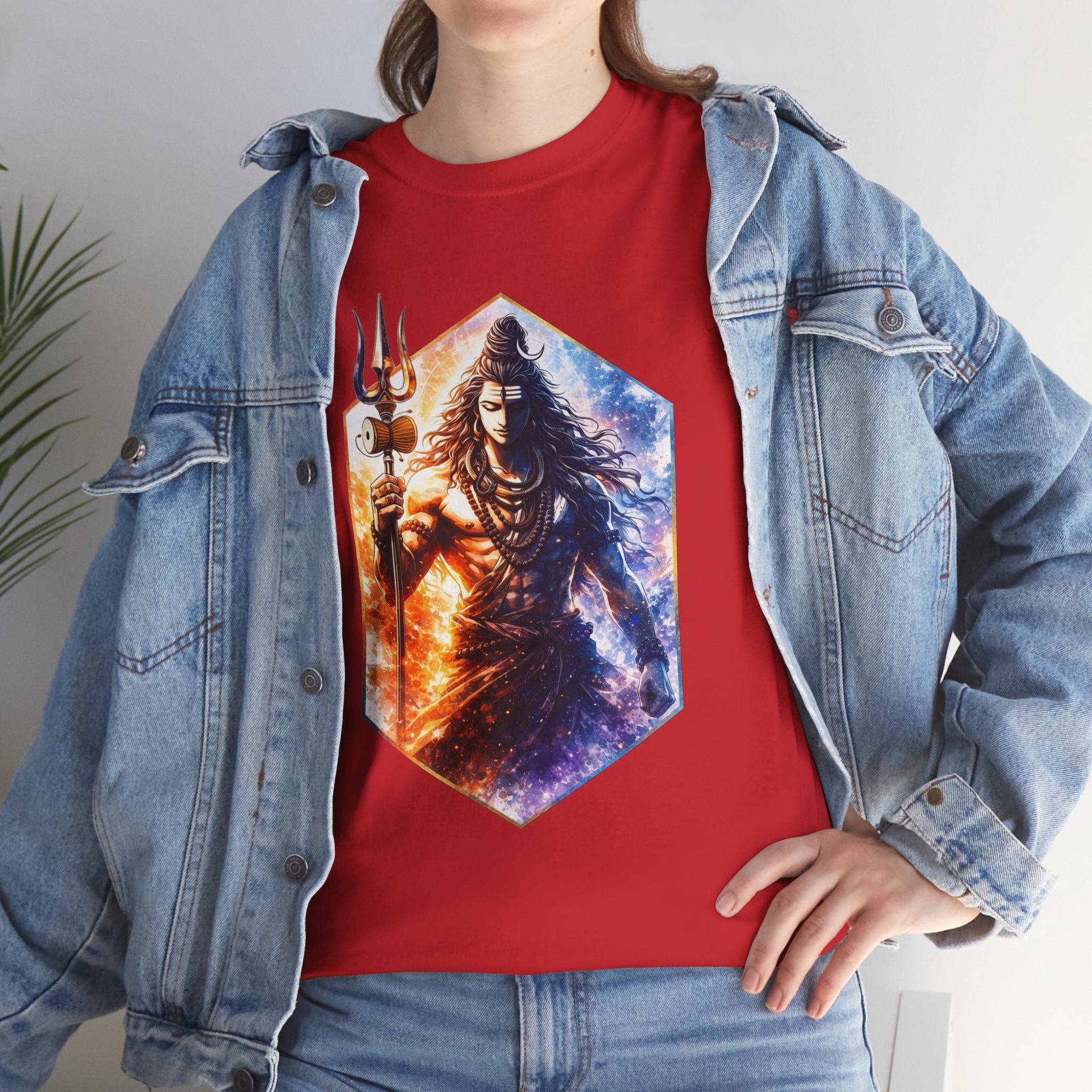 Shiva Trident T-Shirt - Destroyer of Illusion, Strength & Transformation Tee