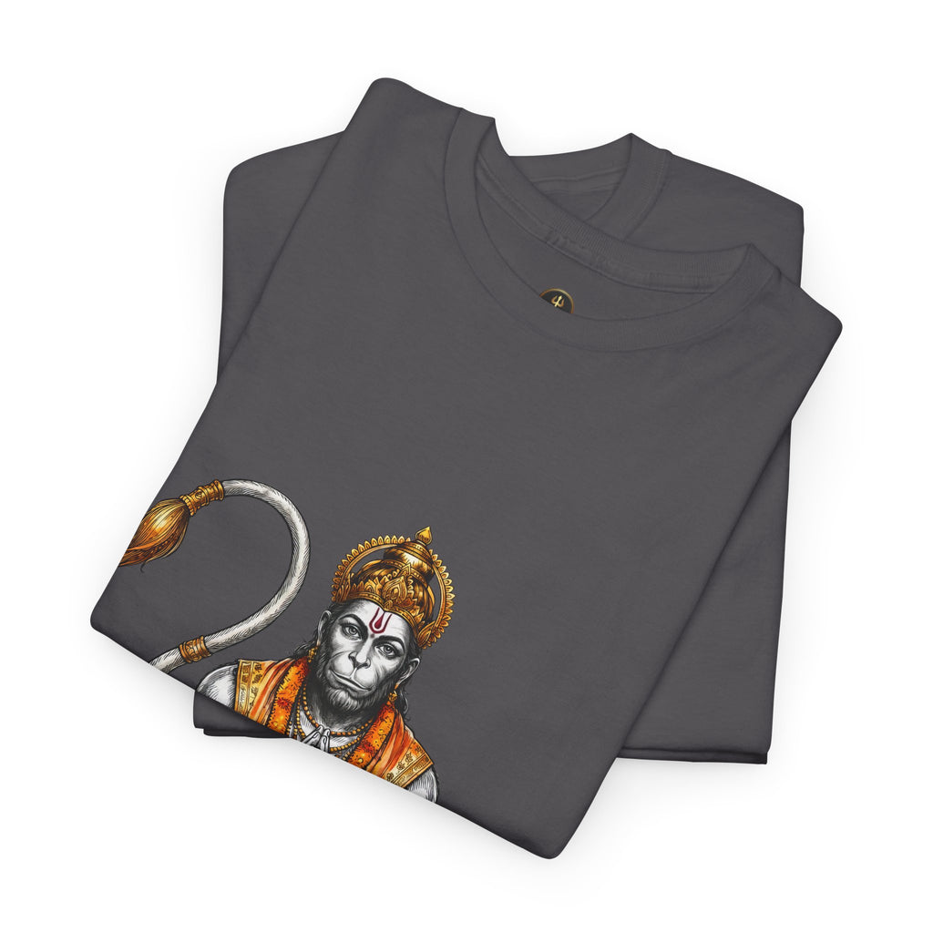 Hanuman Meditation T-Shirt – Inner Stillness & Spiritual Discipline Design