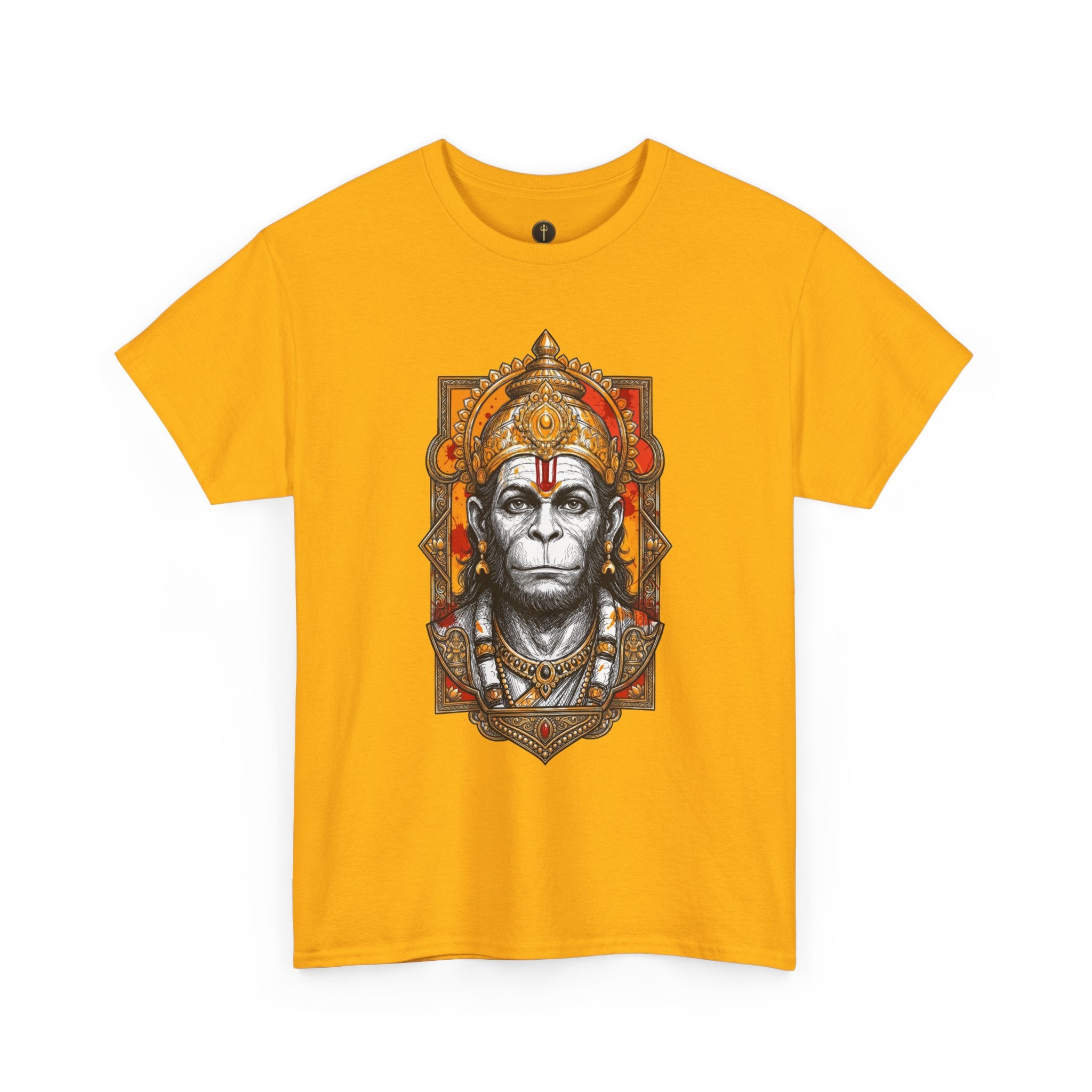 Hanuman The Watcher T-Shirt – Calm Strength & Inner Awareness Design