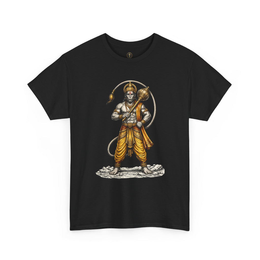 Veer Hanuman T-Shirt – Strength, Courage & Discipline Design