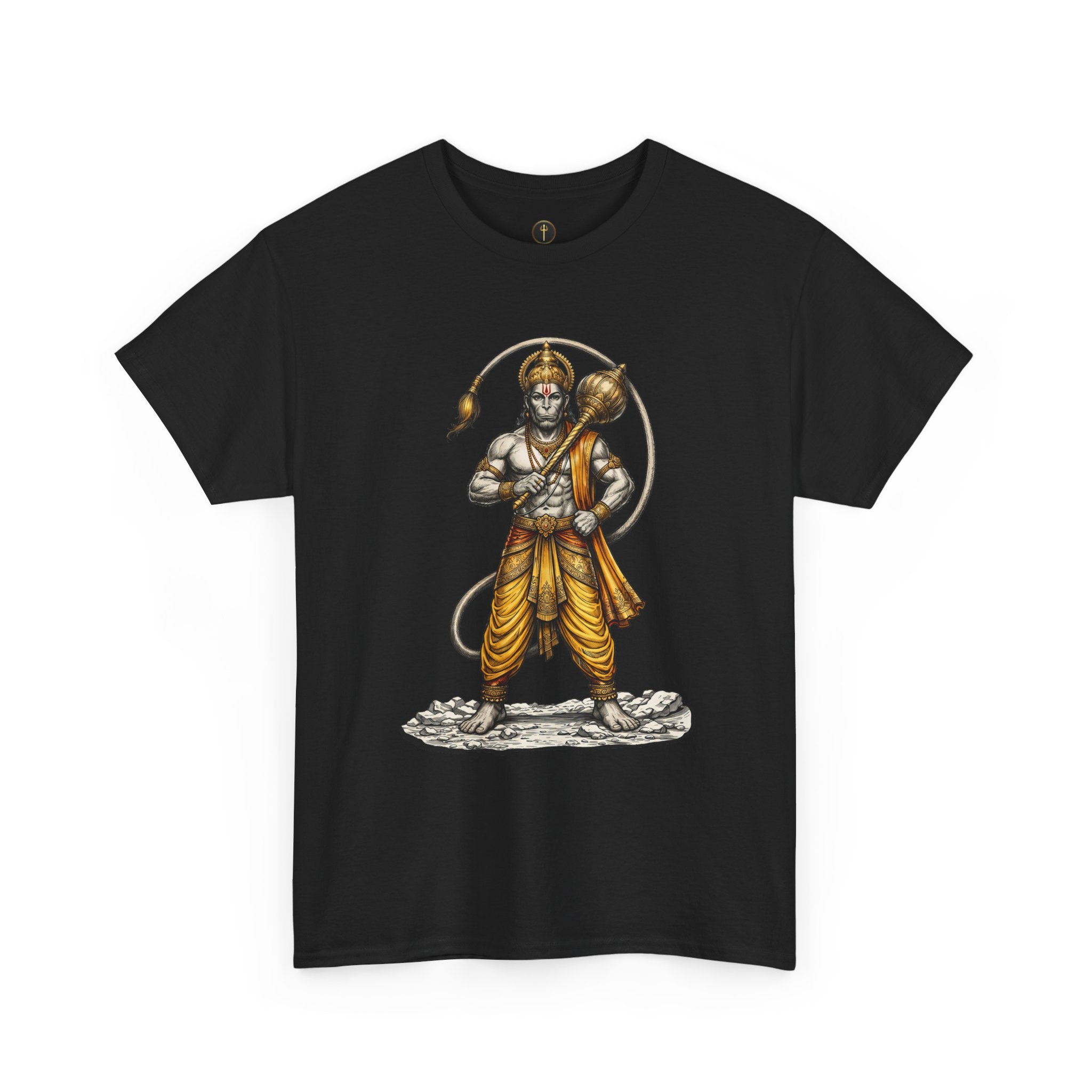 Veer Hanuman T-Shirt – Strength, Courage & Discipline Design