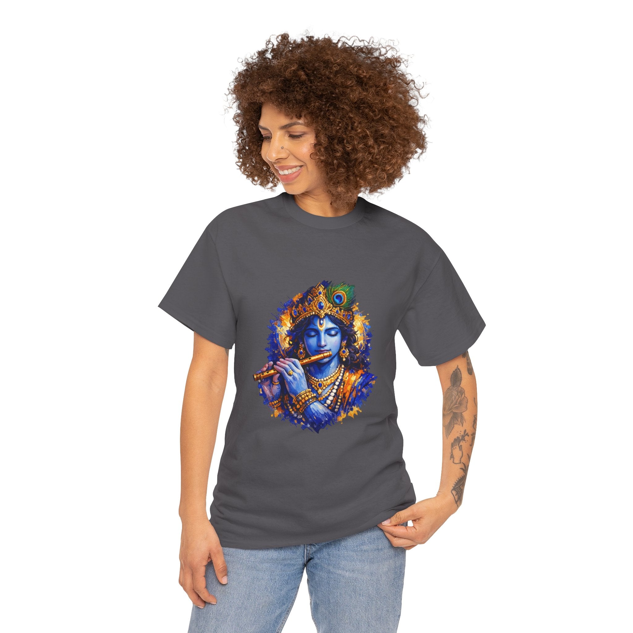 Krishna T-Shirt – Divine Calm Meditation