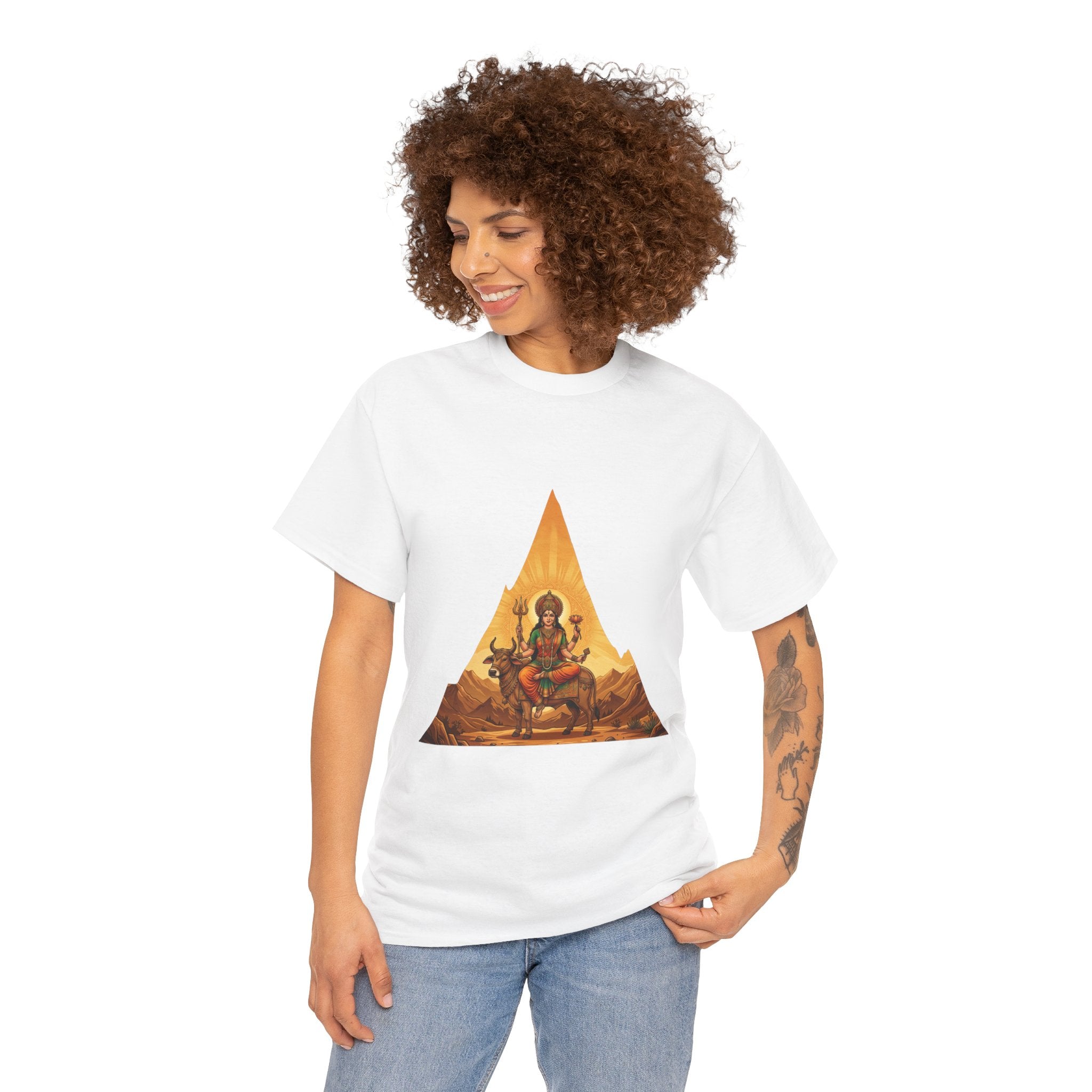 Navratri Night 1 Shailaputri T-Shirt