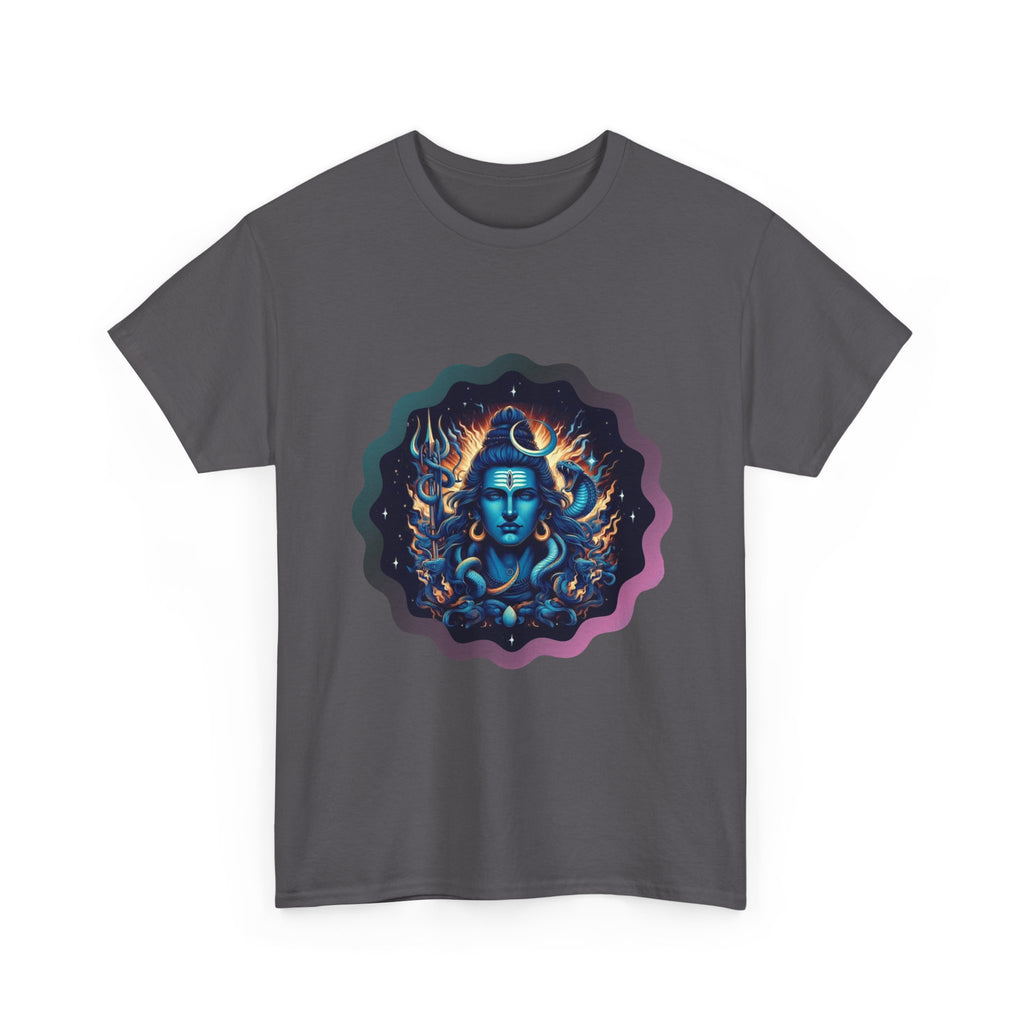 Lord Shiva Flame Graphic T-Shirt