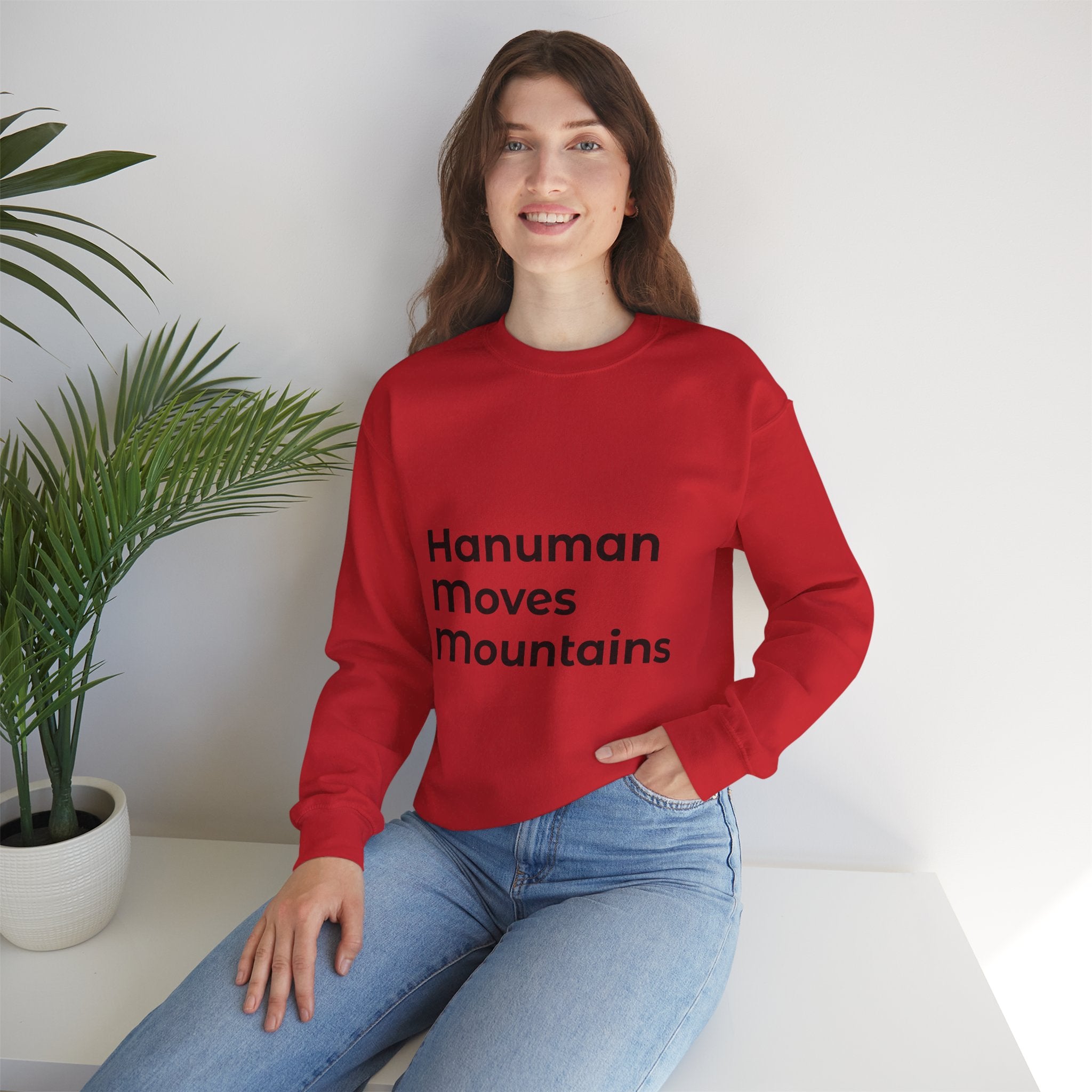 Hanuman Moves Mountains Sweatshirt