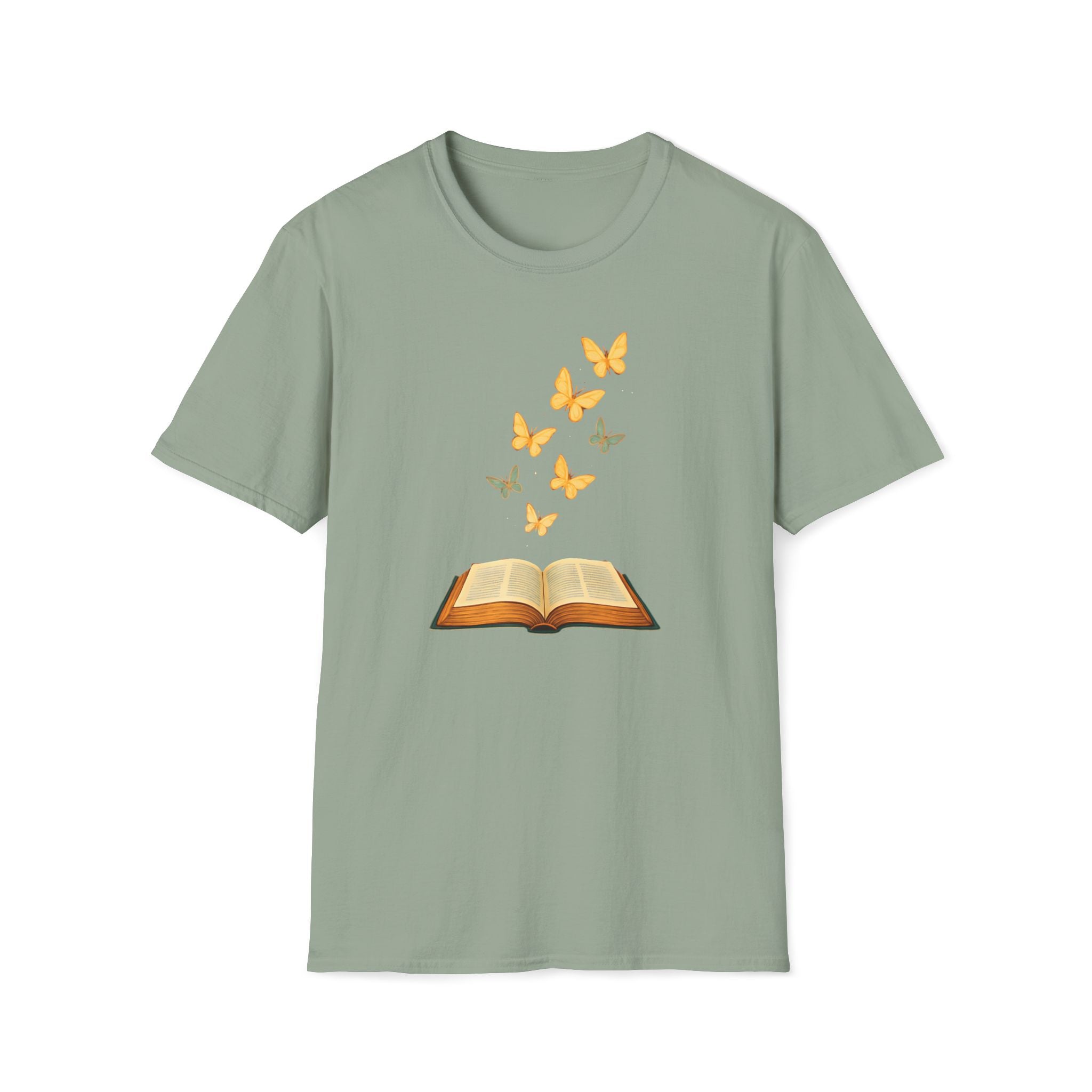 Butterflies Rise from Book T-Shirt