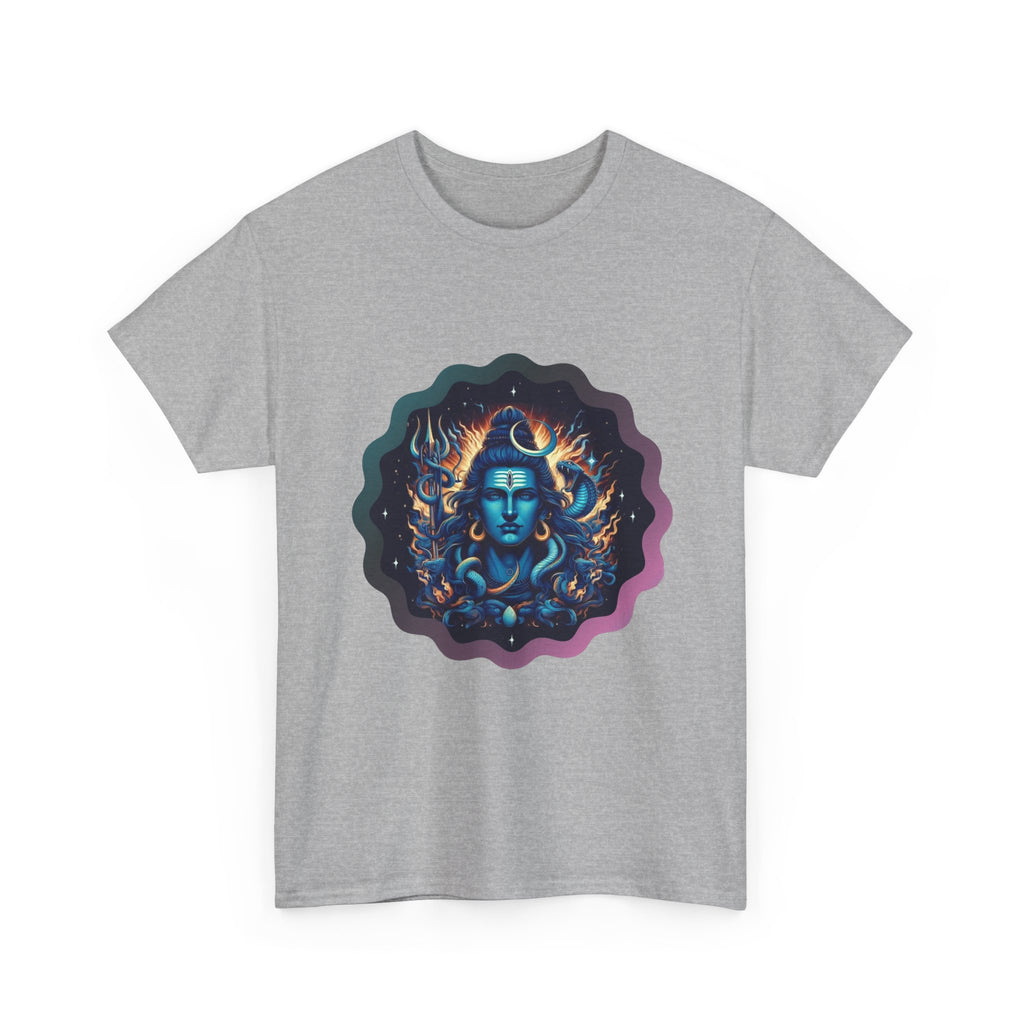 Lord Shiva Flame Graphic T-Shirt