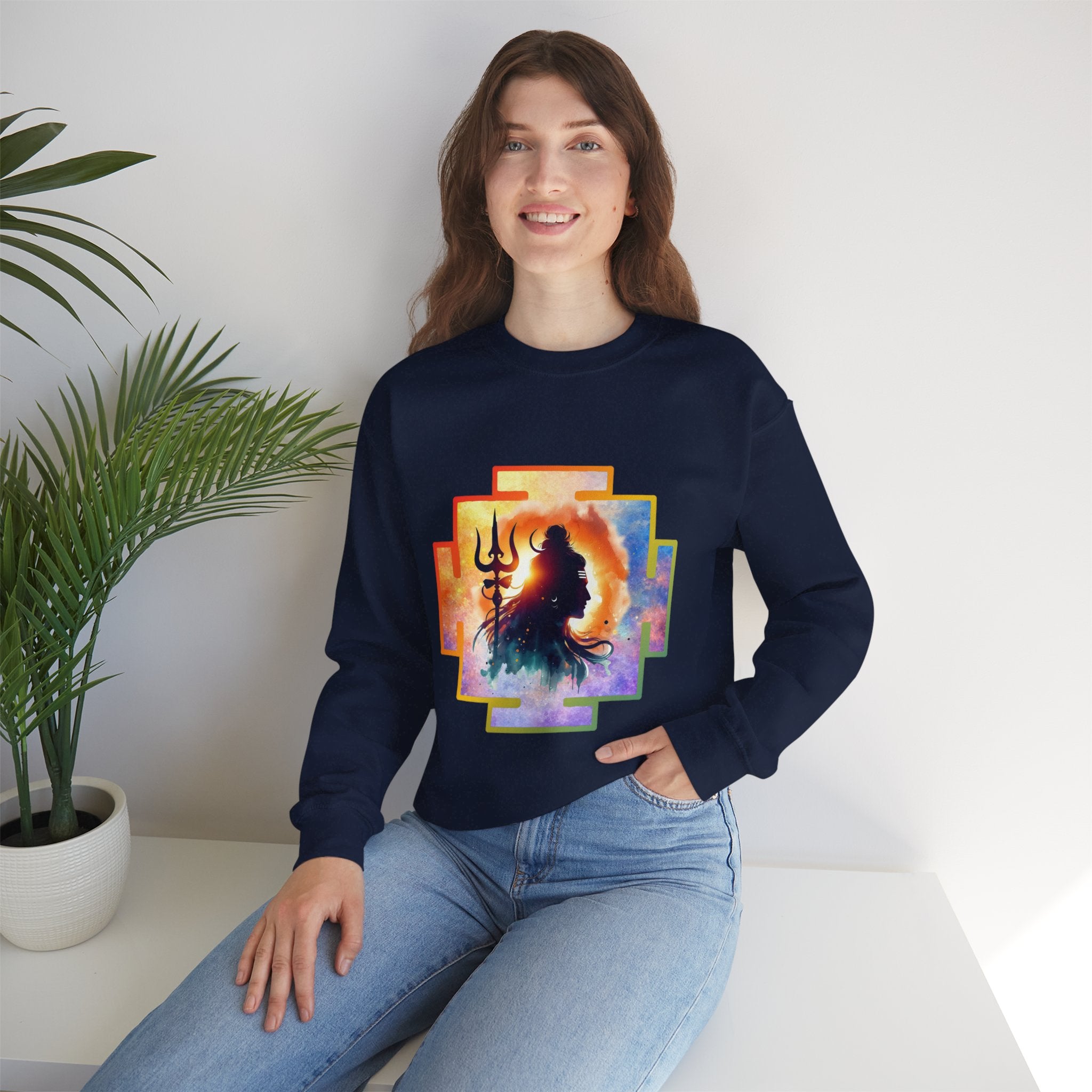 Shiva Cosmic Yantra Sweatshirt