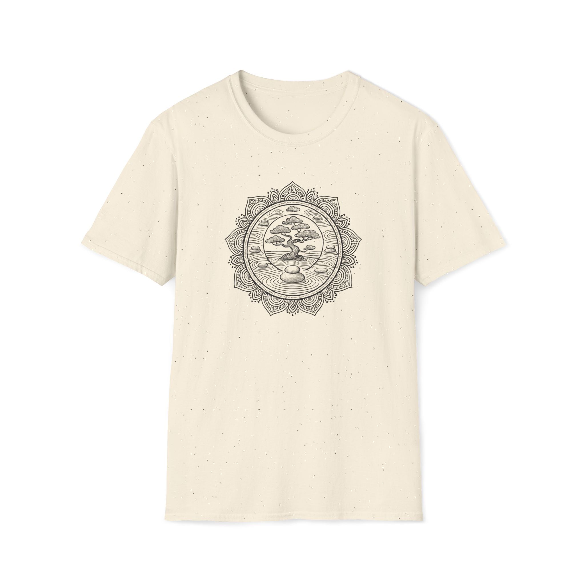 Zen Bonsai Mandala T-Shirt