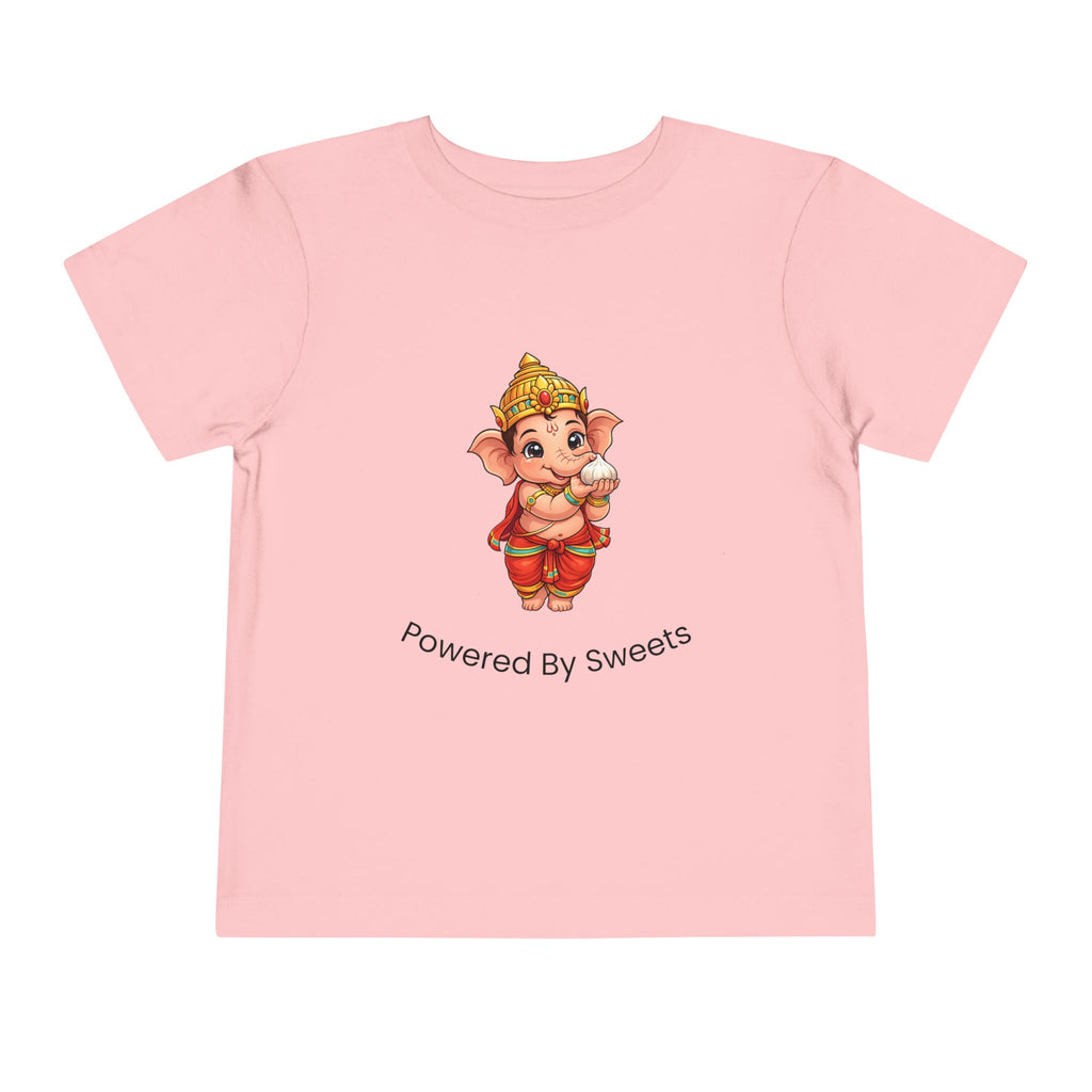 Baby Ganesha “Powered By Sweets” Kids T-Shirt